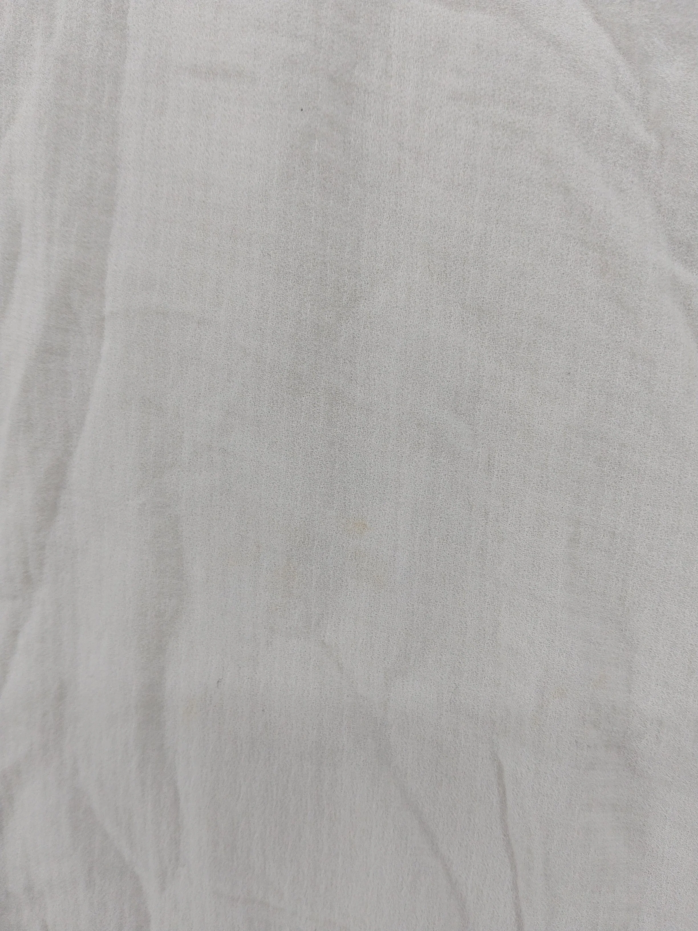 Oliver Bonas Women's Shirt UK 12 White 100% Viscose 3/4 Sleeve Collared Basic - Image 5