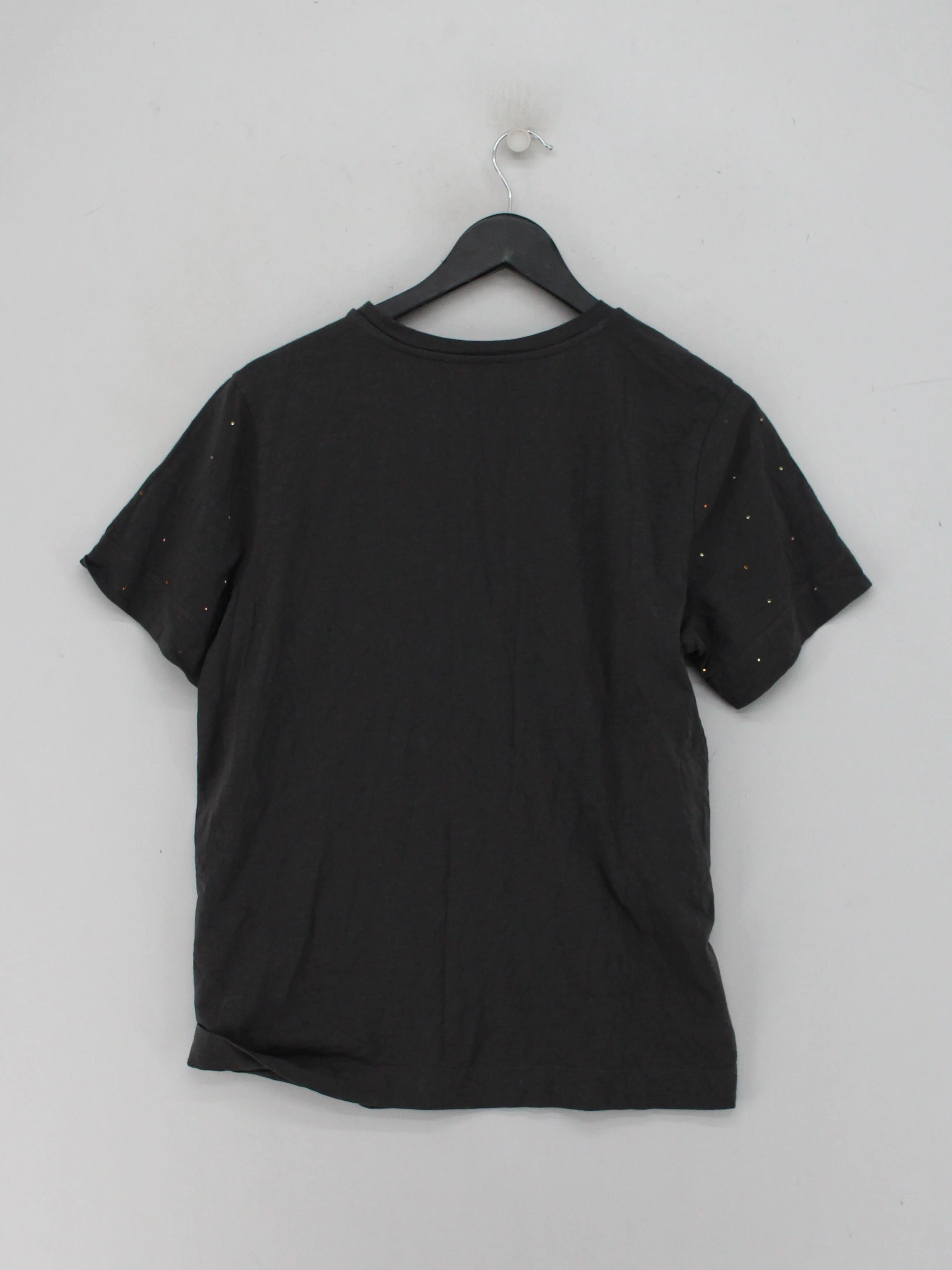 Oliver Bonas Women's T-Shirt UK 10 Grey 100% Cotton Basic - Image 2