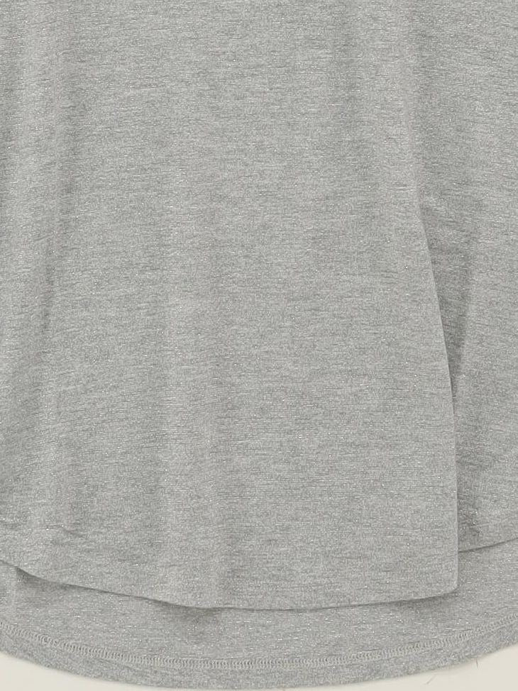 Oliver Bonas Women's T-Shirt UK 12 Grey Viscose with Elastane Basic - Image 4