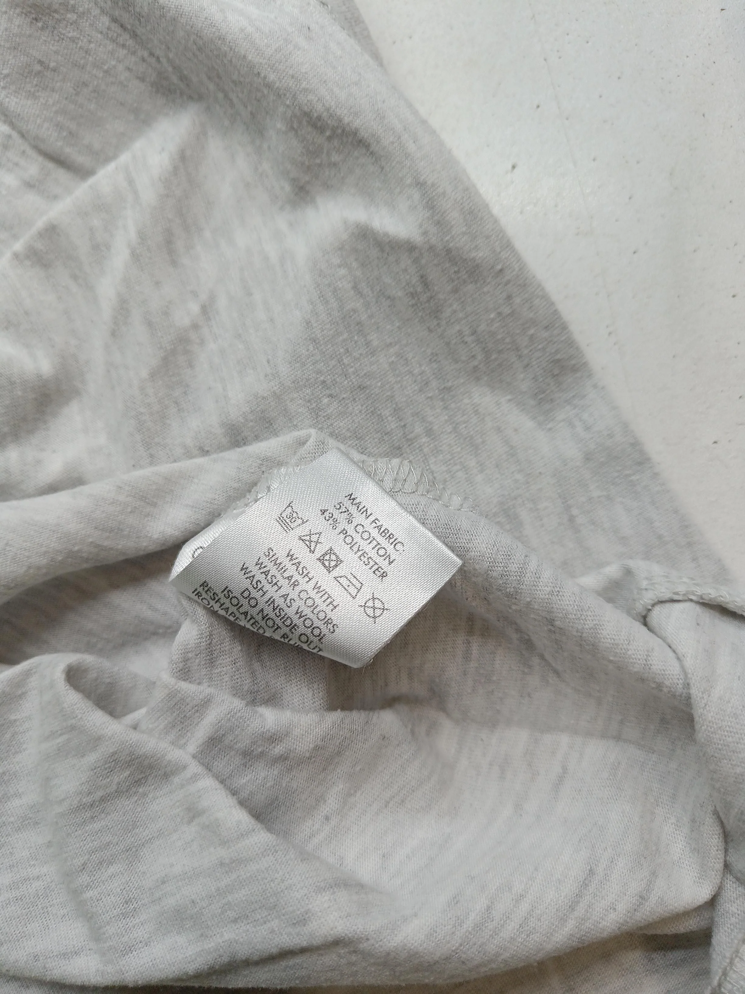 Oliver Bonas Women's T-Shirt UK 18 Grey Cotton with Polyester Basic - Image 6