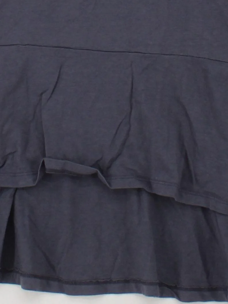 Oliver Bonas Women's Top UK 10 Grey Cotton with Viscose, Elastane Basic - Image 4