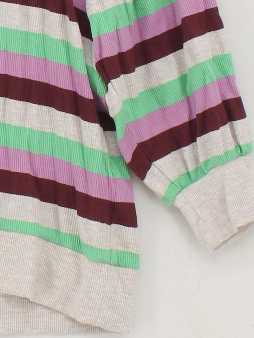 Oliver Bonas Women's Top UK 10 Multi Viscose with Polyester, Elastane Basic - Image 4