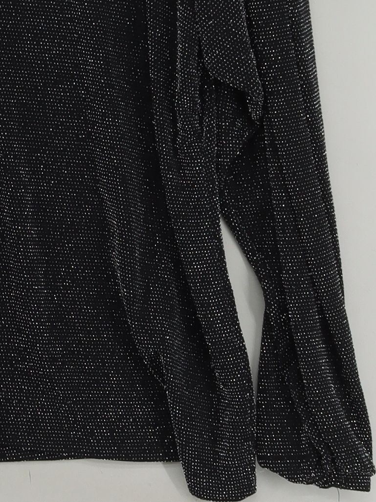 Oliver Bonas Women's Top UK 12 Black Polyamide with Elastane, Other Basic - Image 4