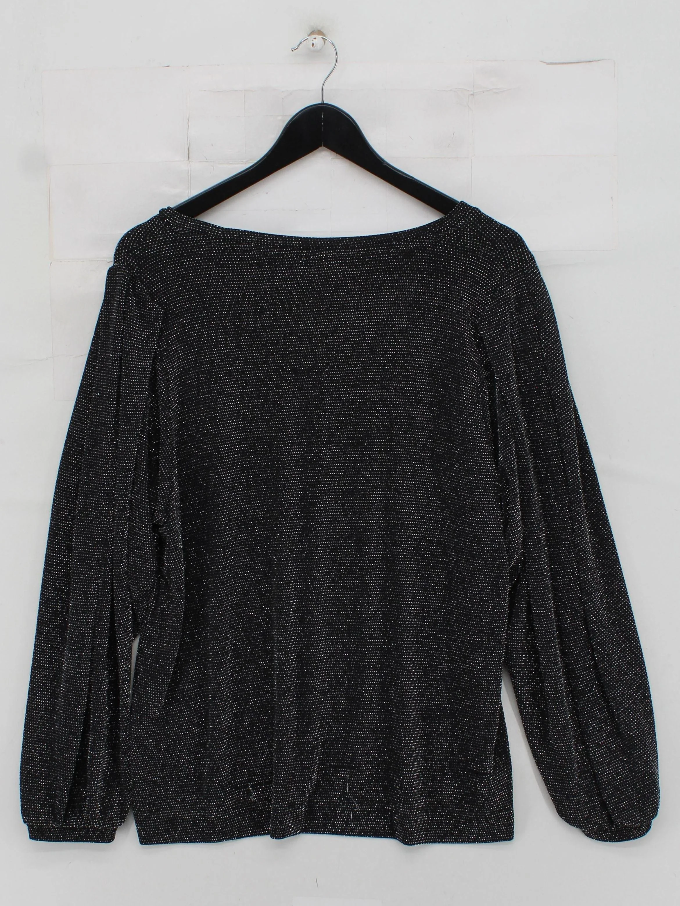 Oliver Bonas Women's Top UK 18 Black Polyamide with Elastane Basic - Image 2