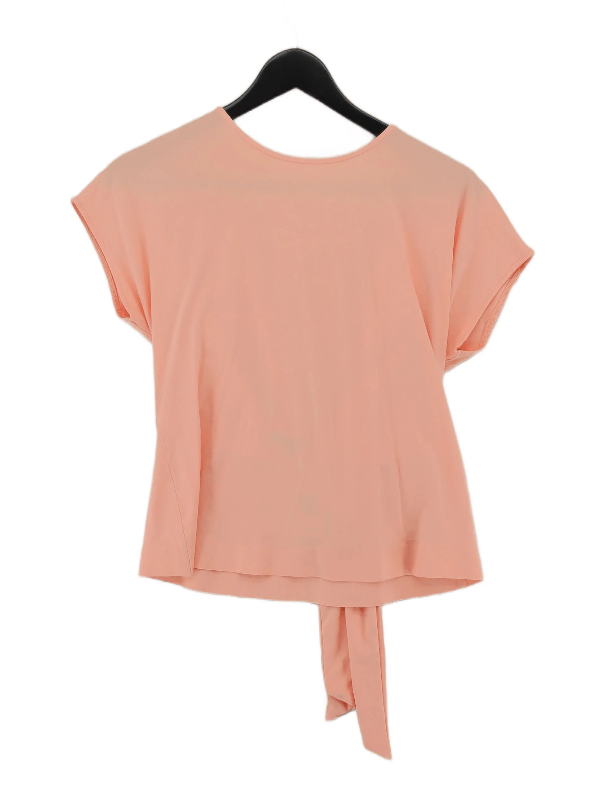 Oliver Bonas Women's Top UK 8 Pink Viscose with Cotton, Elastane Basic