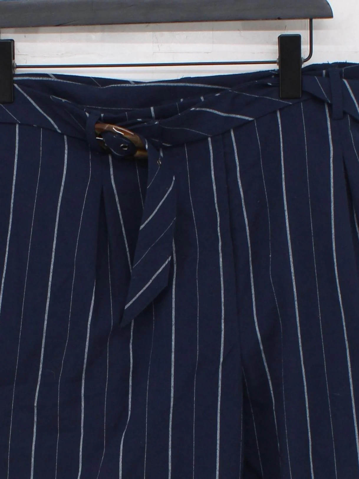 Oliver Bonas Women's Trousers UK 16 Blue Polyester - Image 3