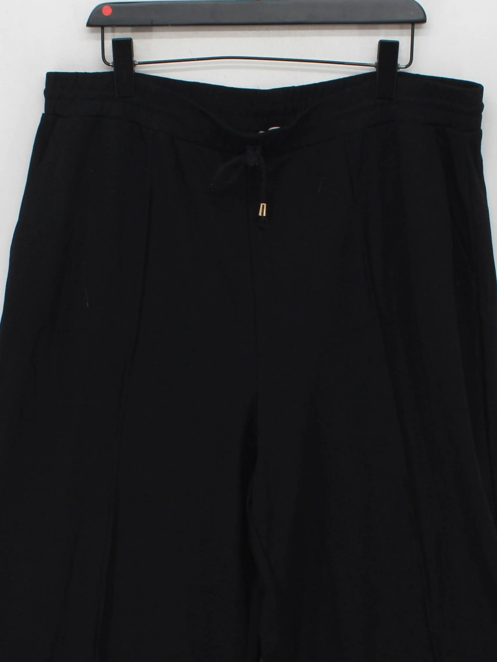 Oliver Bonas Women's Trousers UK 18 Black Viscose - Image 3