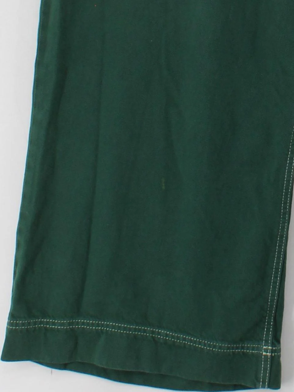 Oliver Bonas Women's Trousers UK 18 Green Cotton with Lyocell Modal Cropped - Image 4