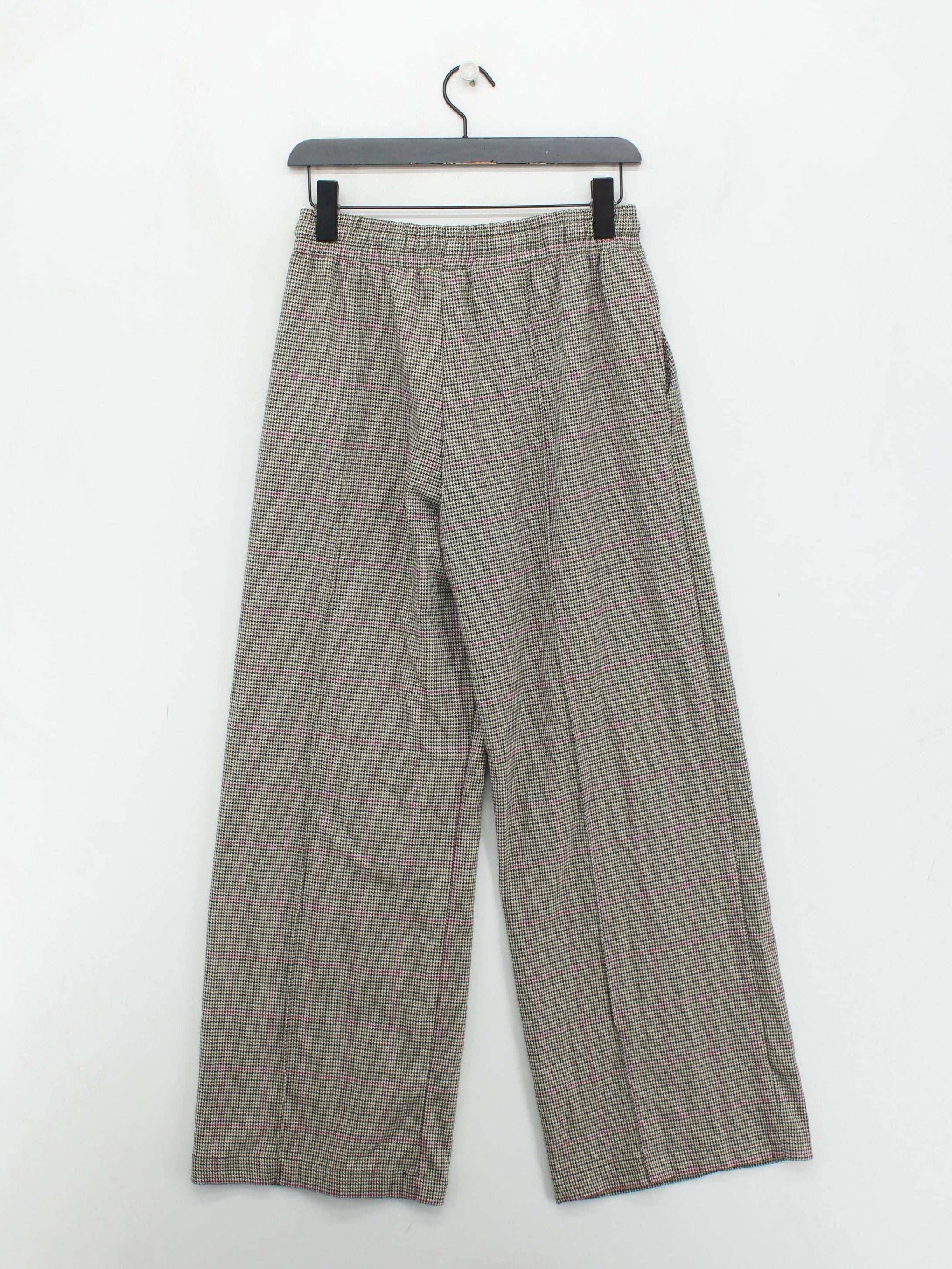 Oliver Bonas Women's Trousers UK 8 Grey Polyester - Image 2