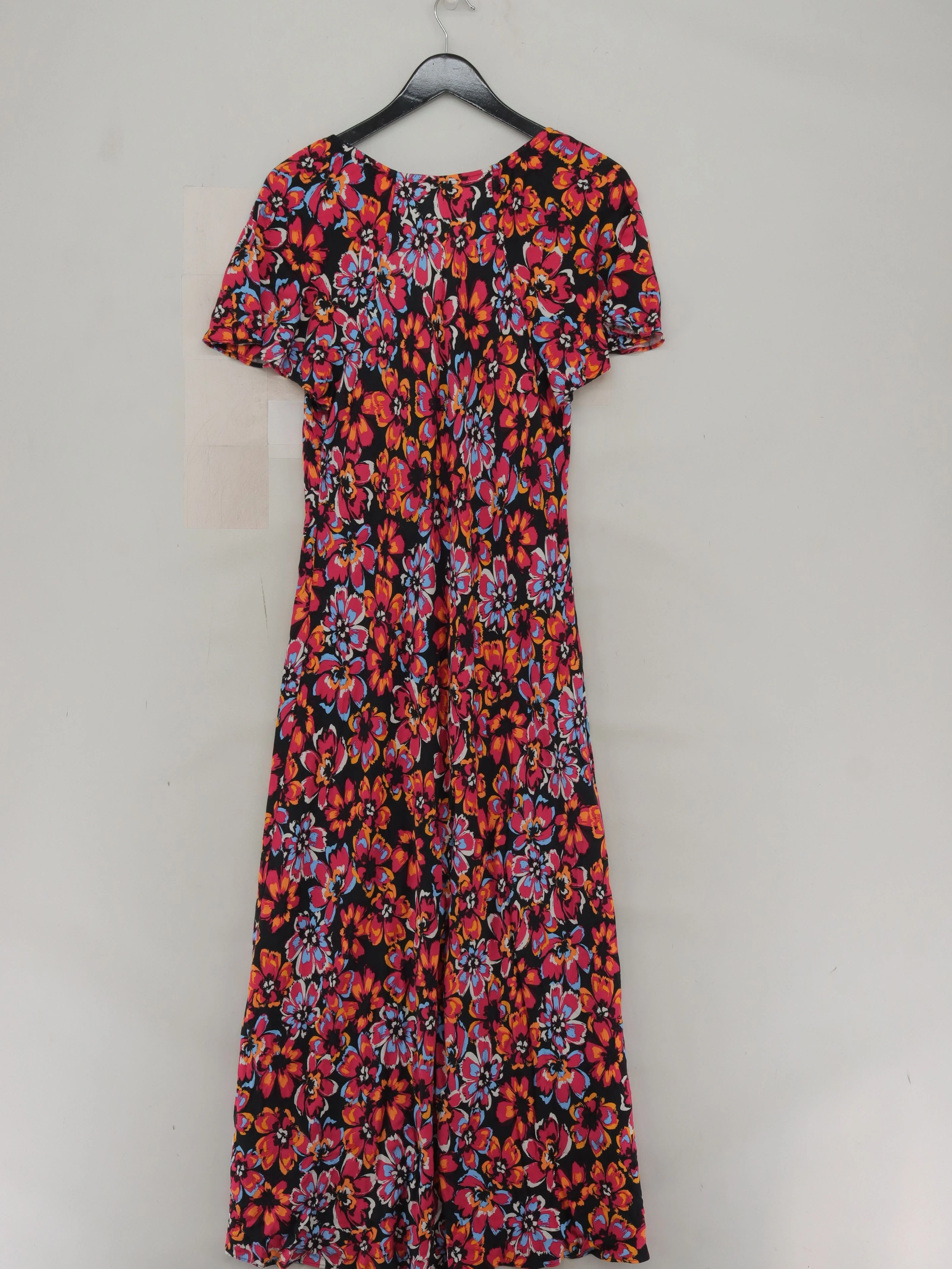 Oliver Bonas Wrap Midi Dress UK14 in Multi - Image 2