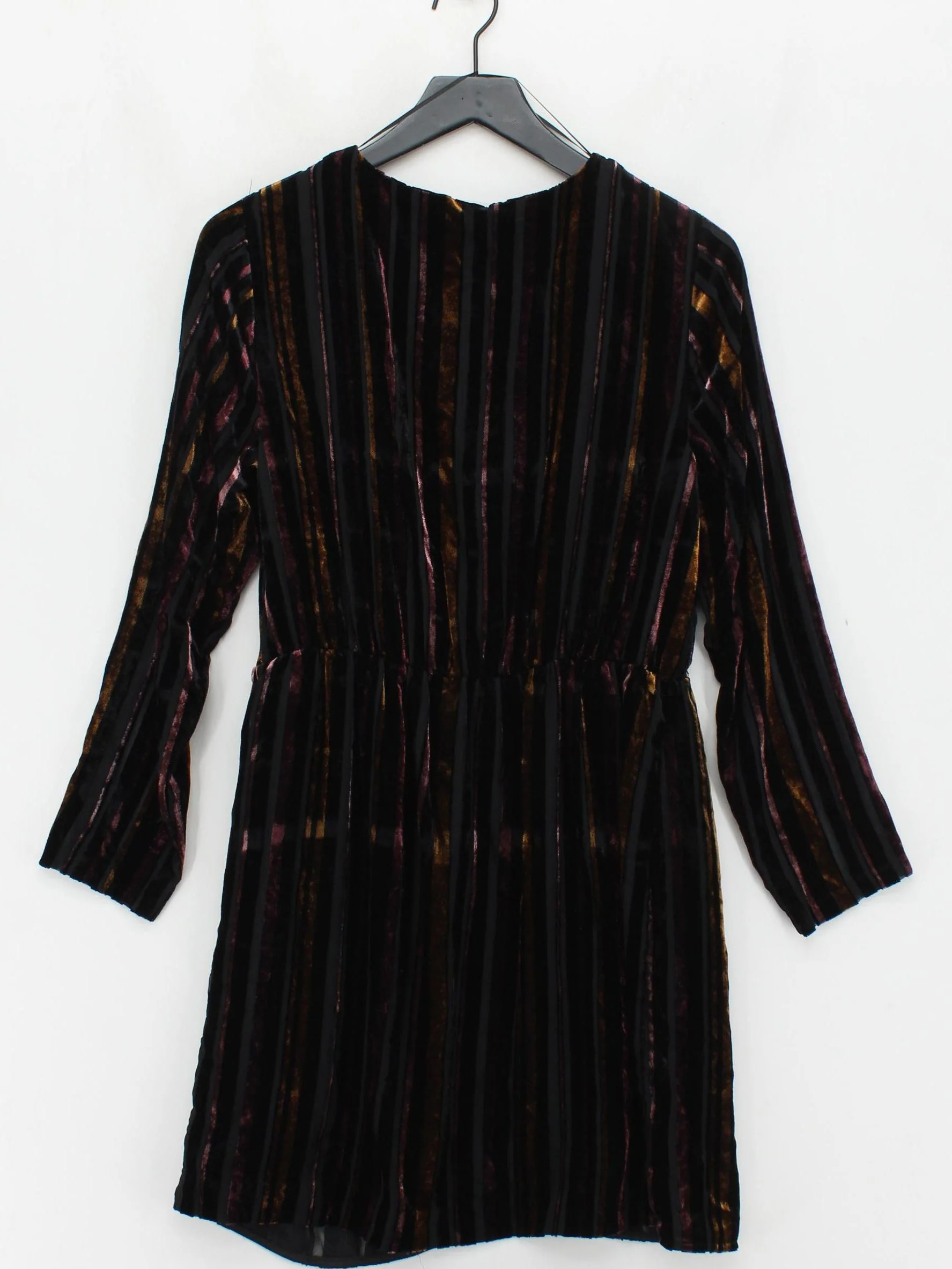 Oliver Bonas Wrap Mini Dress UK12 in Black - Image 2