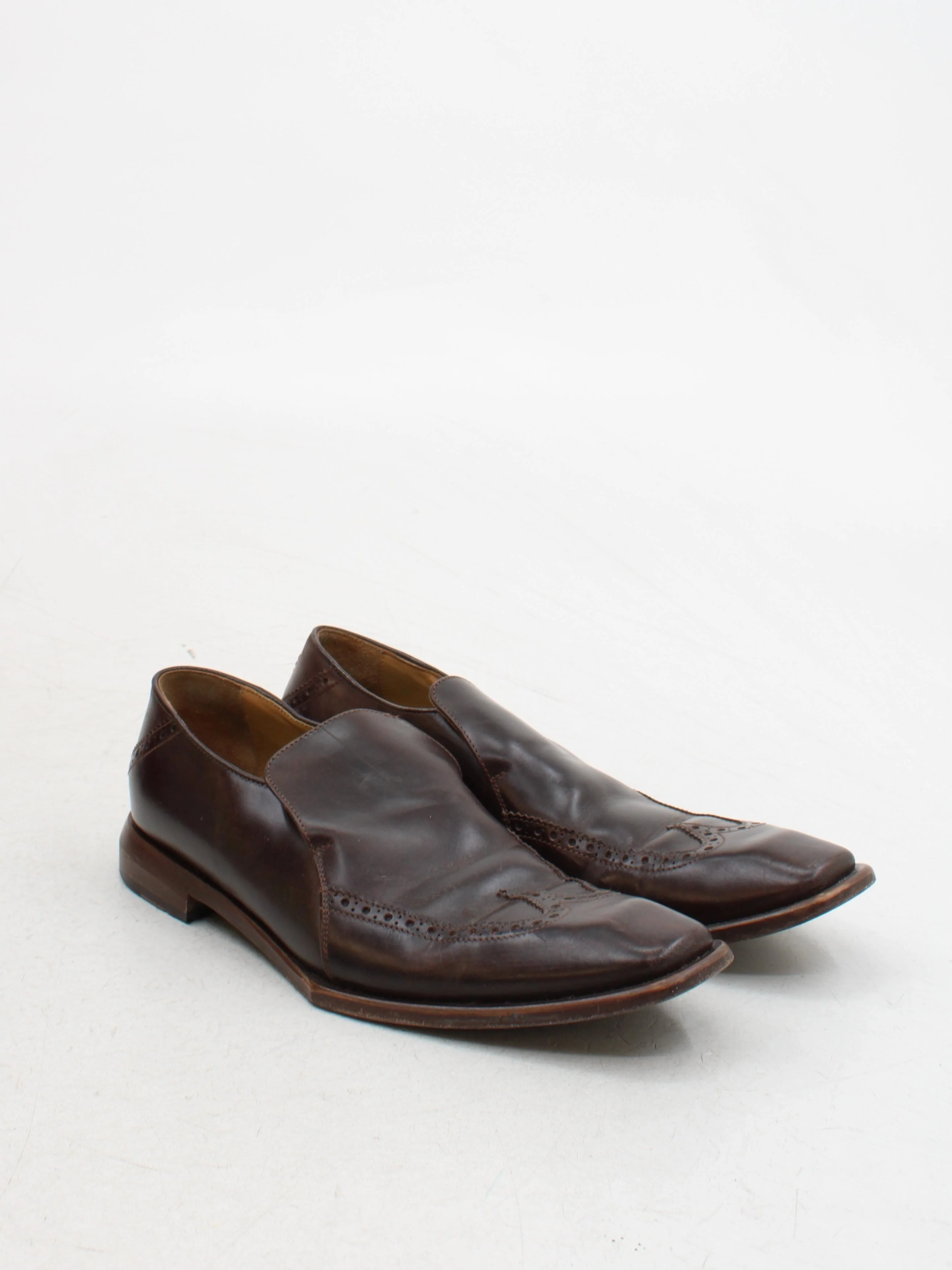 Oliver Sweeney Men's Formal Shoes UK 9 Brown 100% Leather Brogue - Image 4