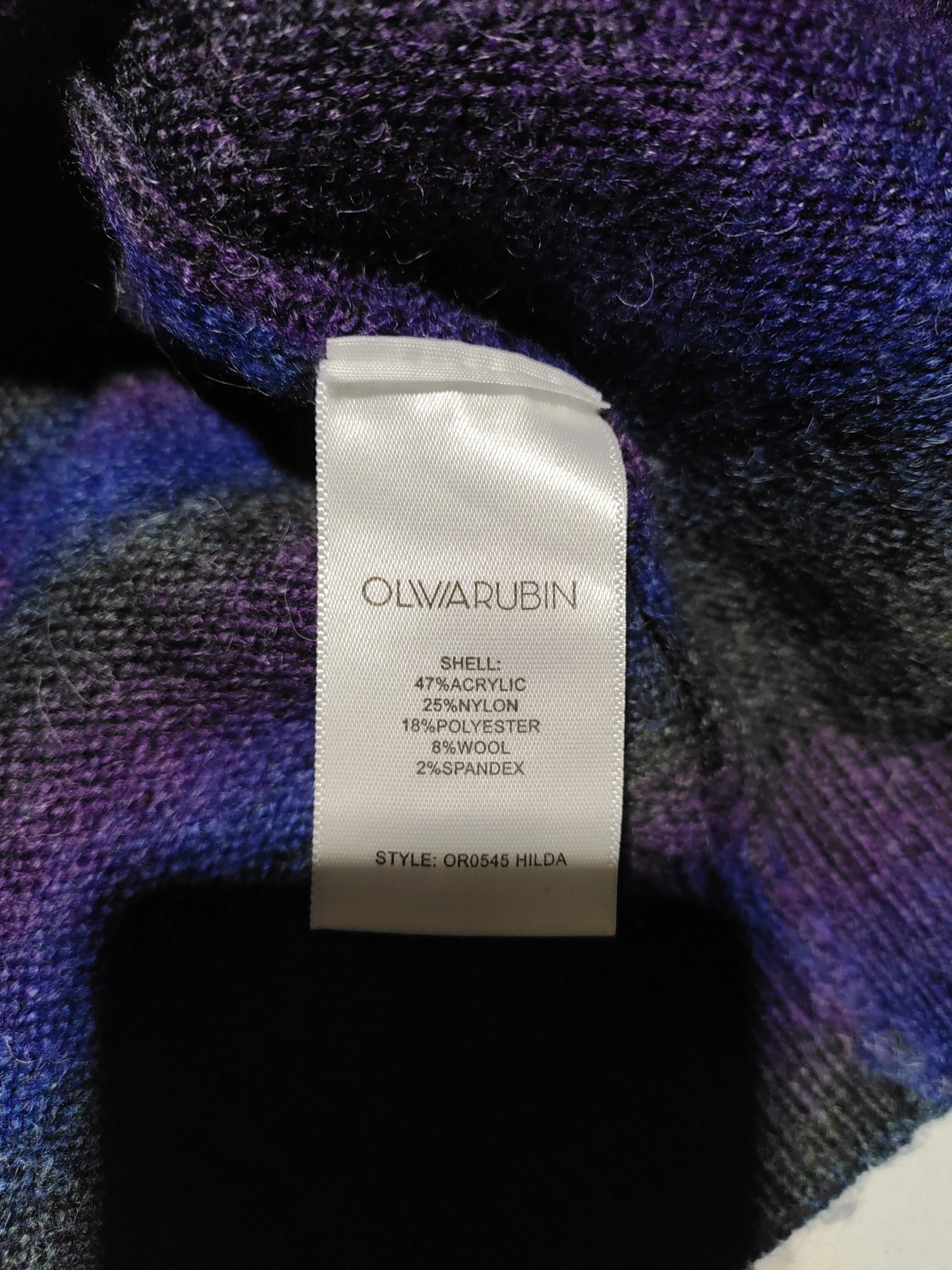 Olivia Rubin Women's Cardigan M Multi Acrylic - Image 6