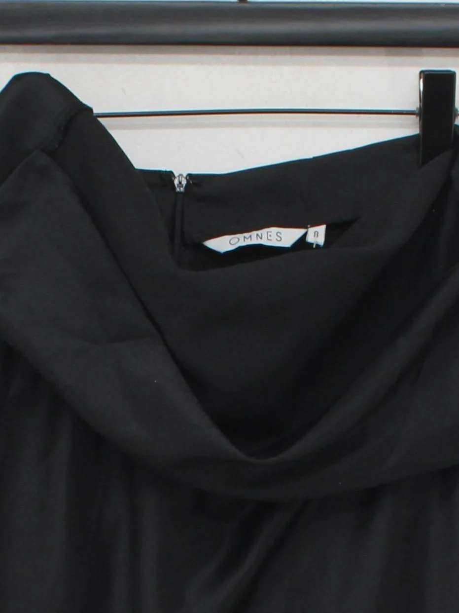 OMNES Slip Midi Dress UK8 in Black - Image 3
