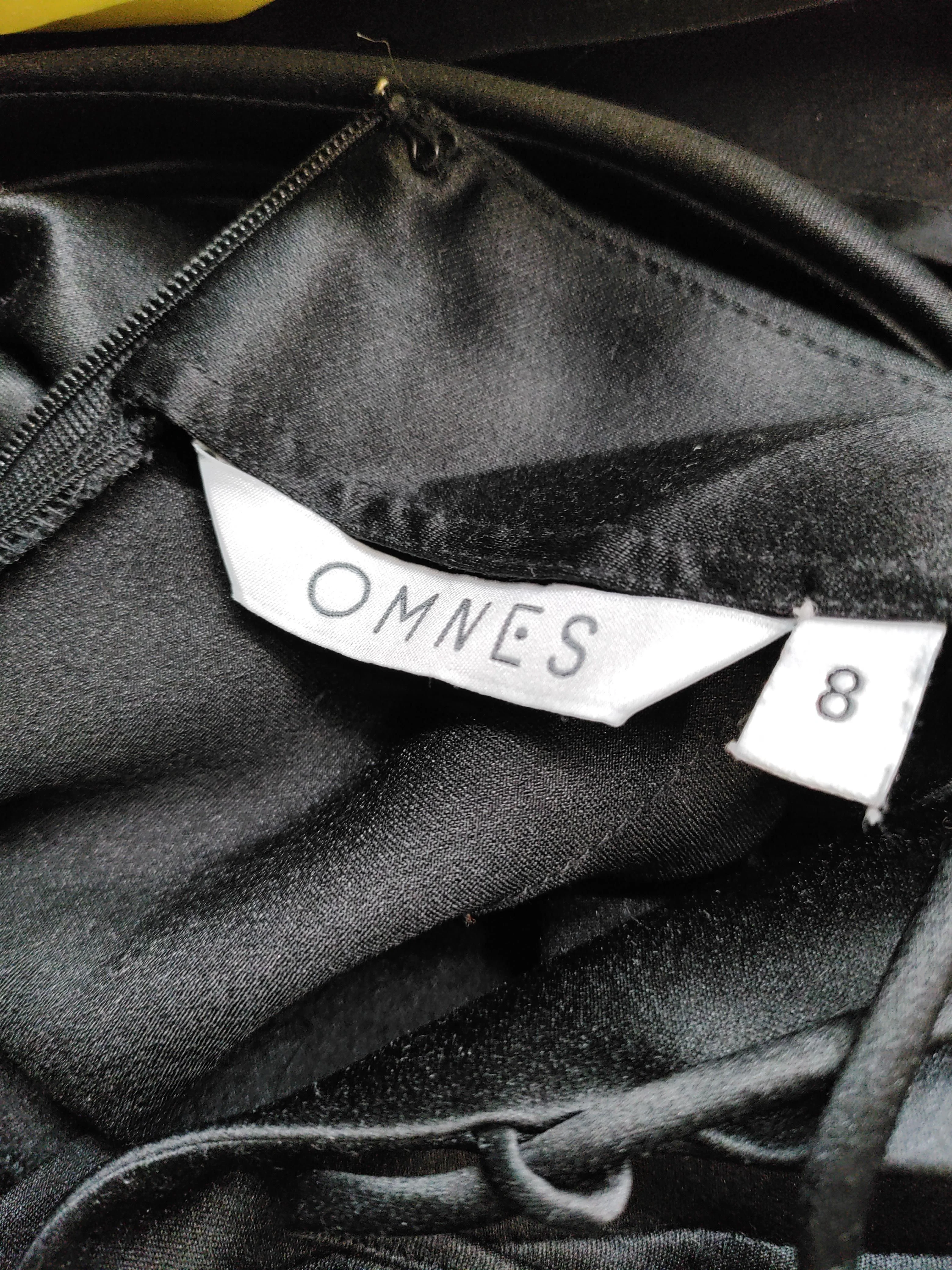OMNES Slip Midi Dress UK8 in Black - Image 5