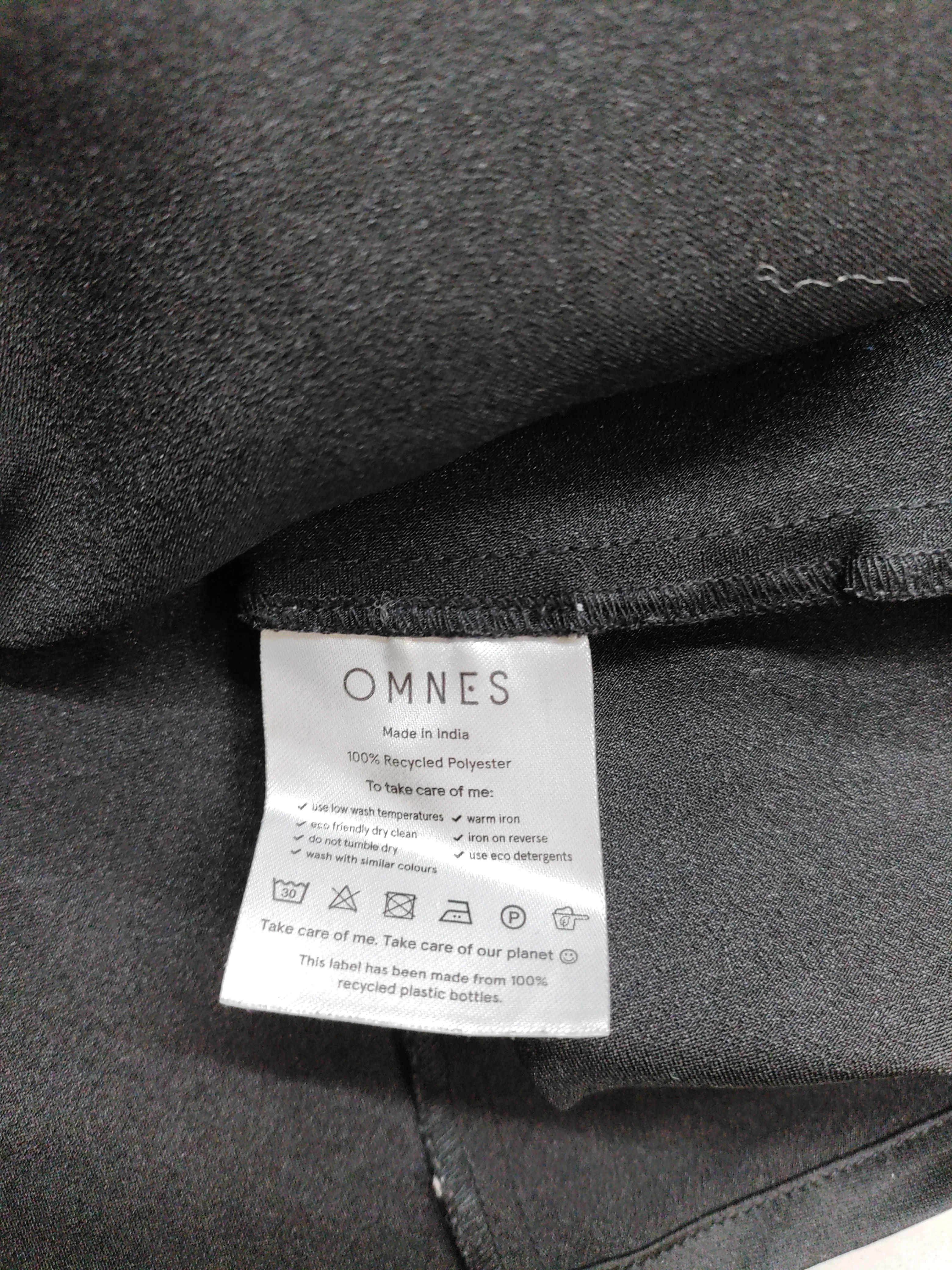 OMNES Slip Midi Dress UK8 in Black - Image 6