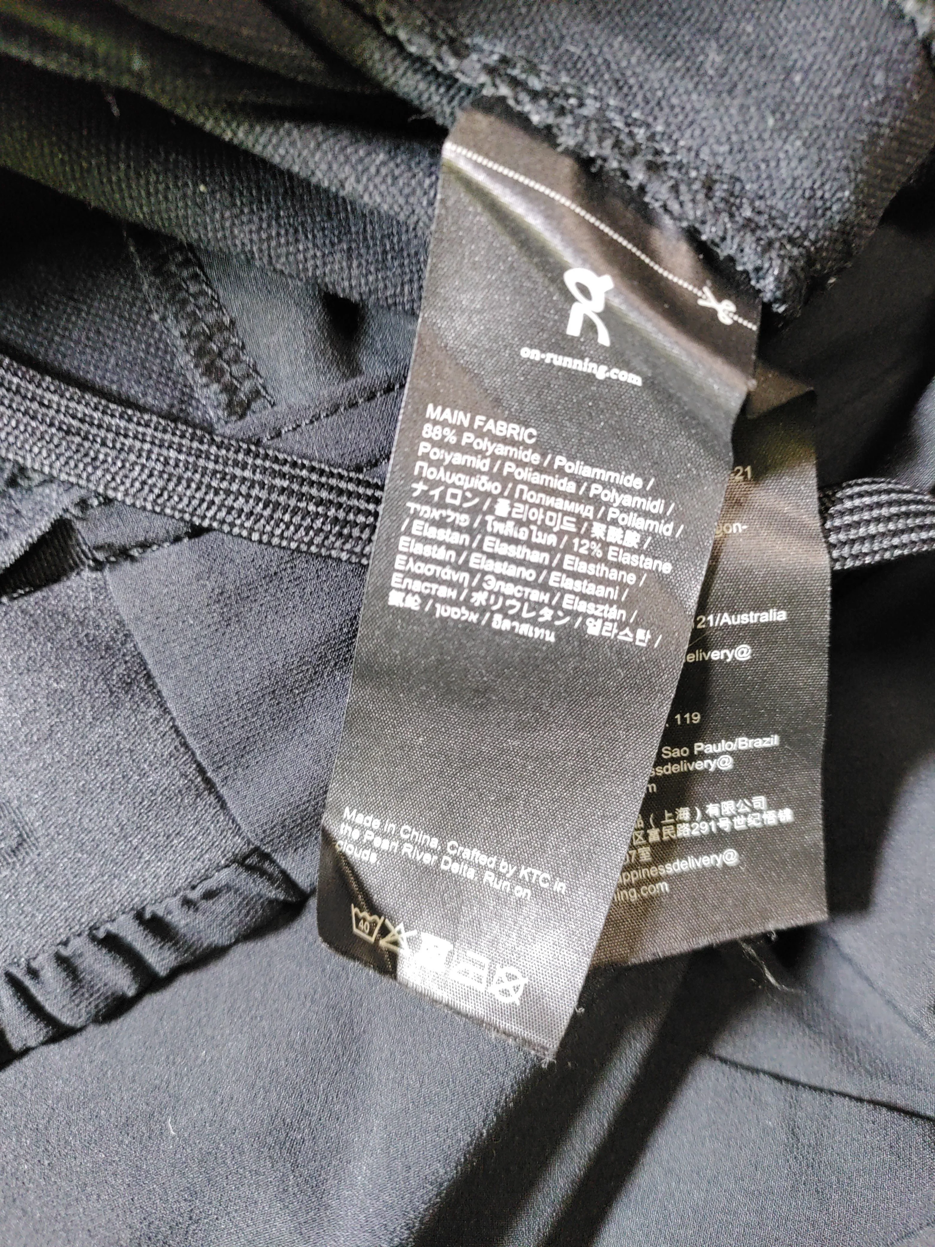 ON Running Women's Sports Bottoms XS Black Polyamide with Elastane Sweatpants - Image 7