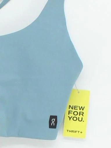 ON Running Women's T-Shirt S Blue Polyester with Elastane, Polyamide Basic - Image 4