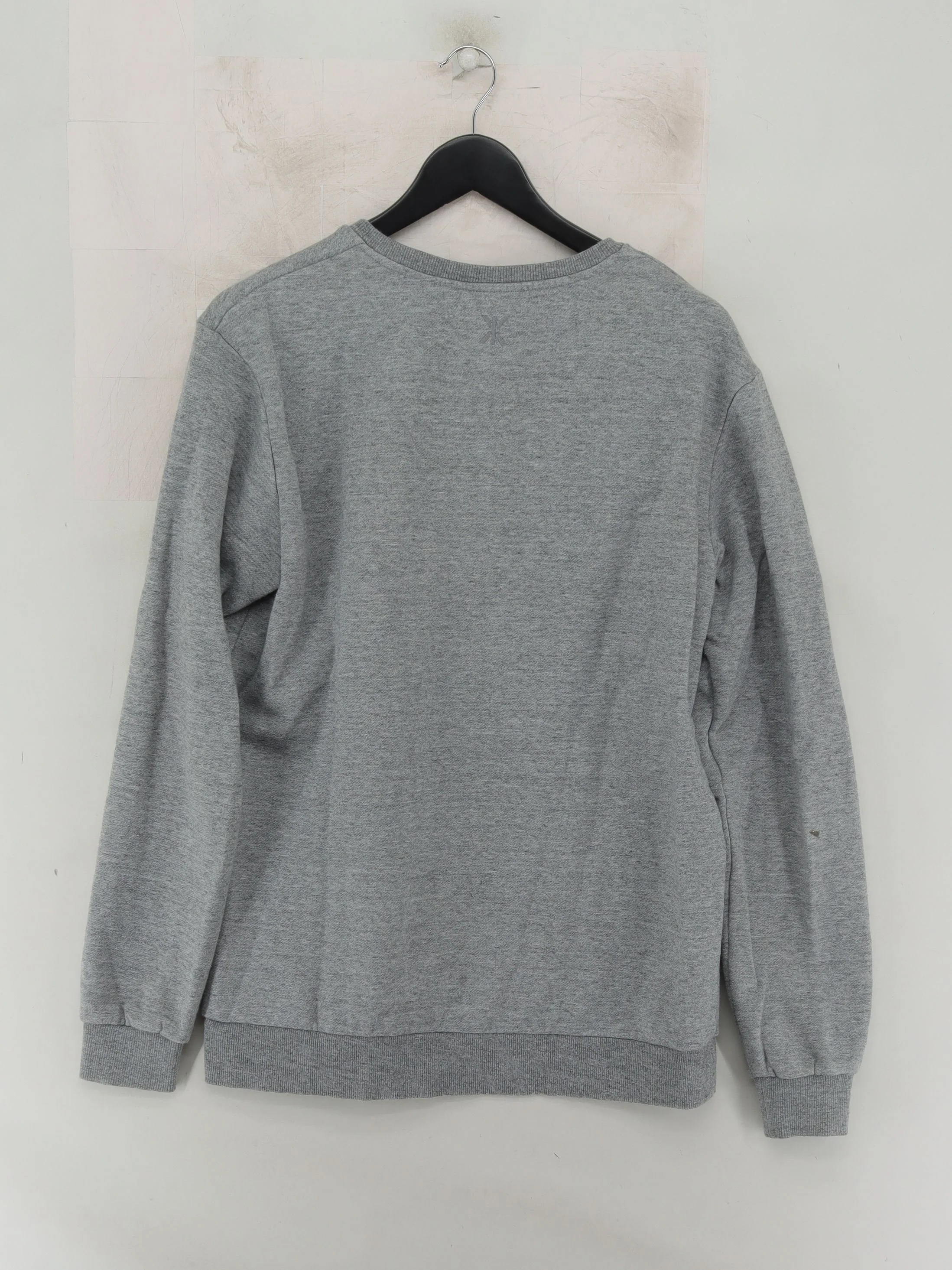 One Piece Men's Hoodie M Grey Cotton with Polyester Pullover - Image 2