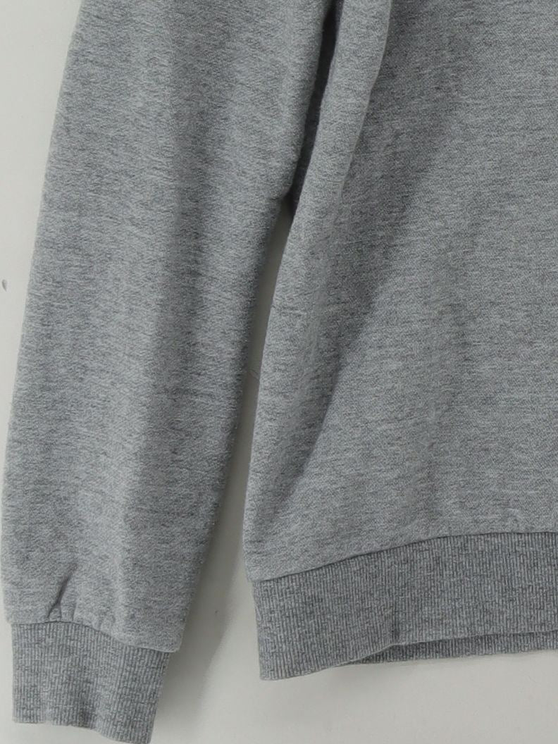 One Piece Men's Hoodie M Grey Cotton with Polyester Pullover - Image 4
