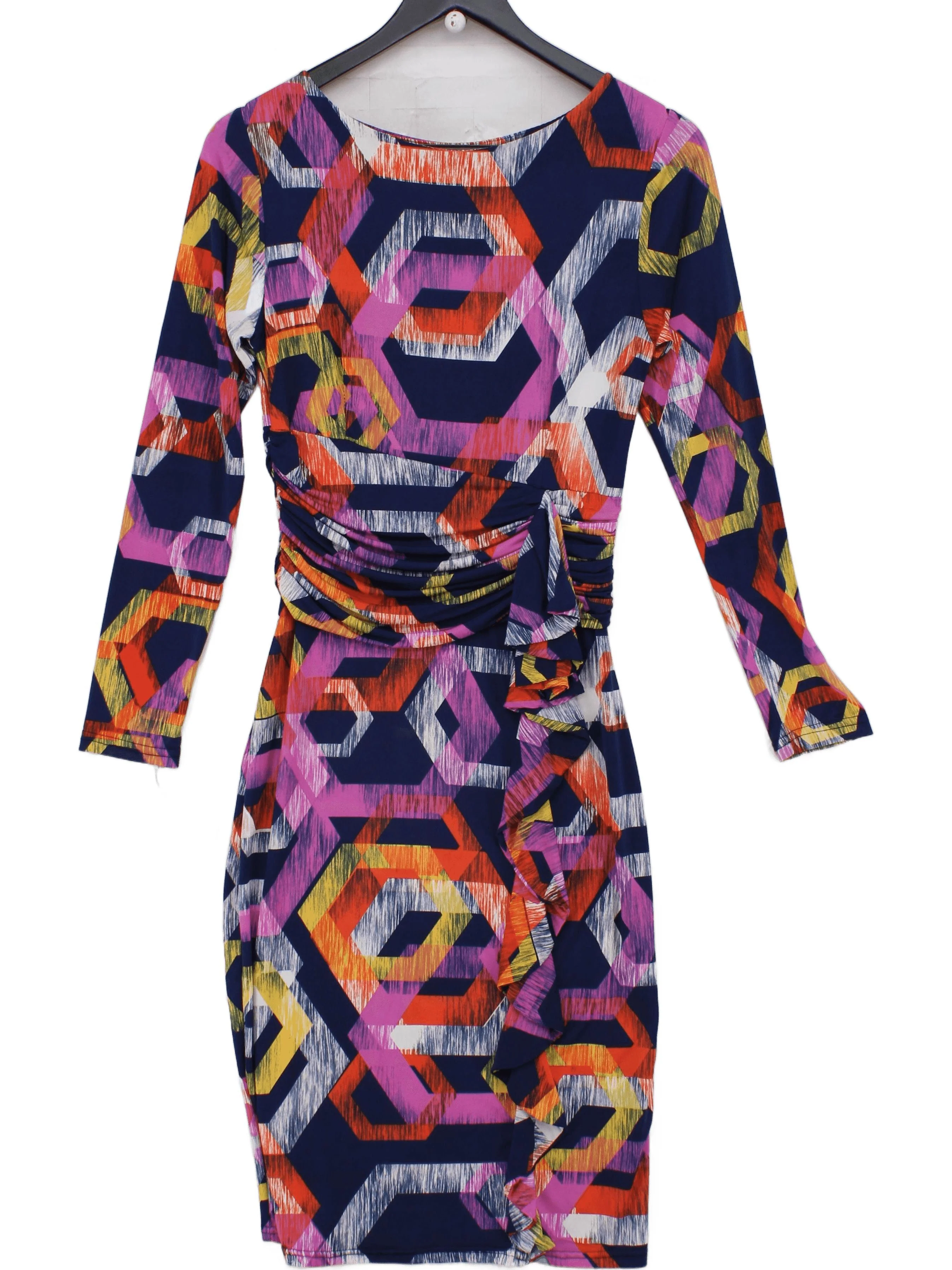 Onjenu Bodycon Mini Dress UK10 in Multi