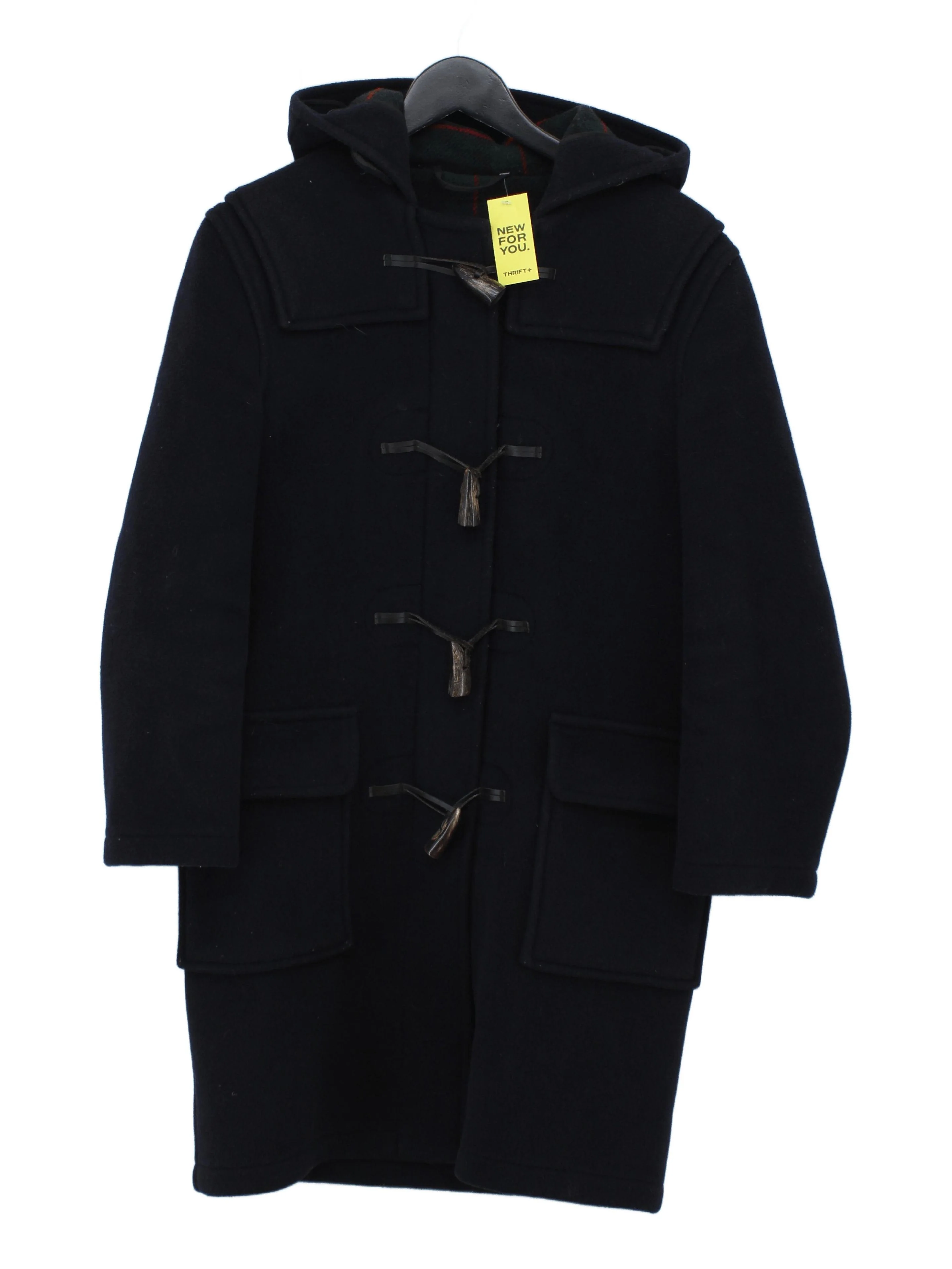 Original Montgomery Women's Coat UK 4 Blue Wool