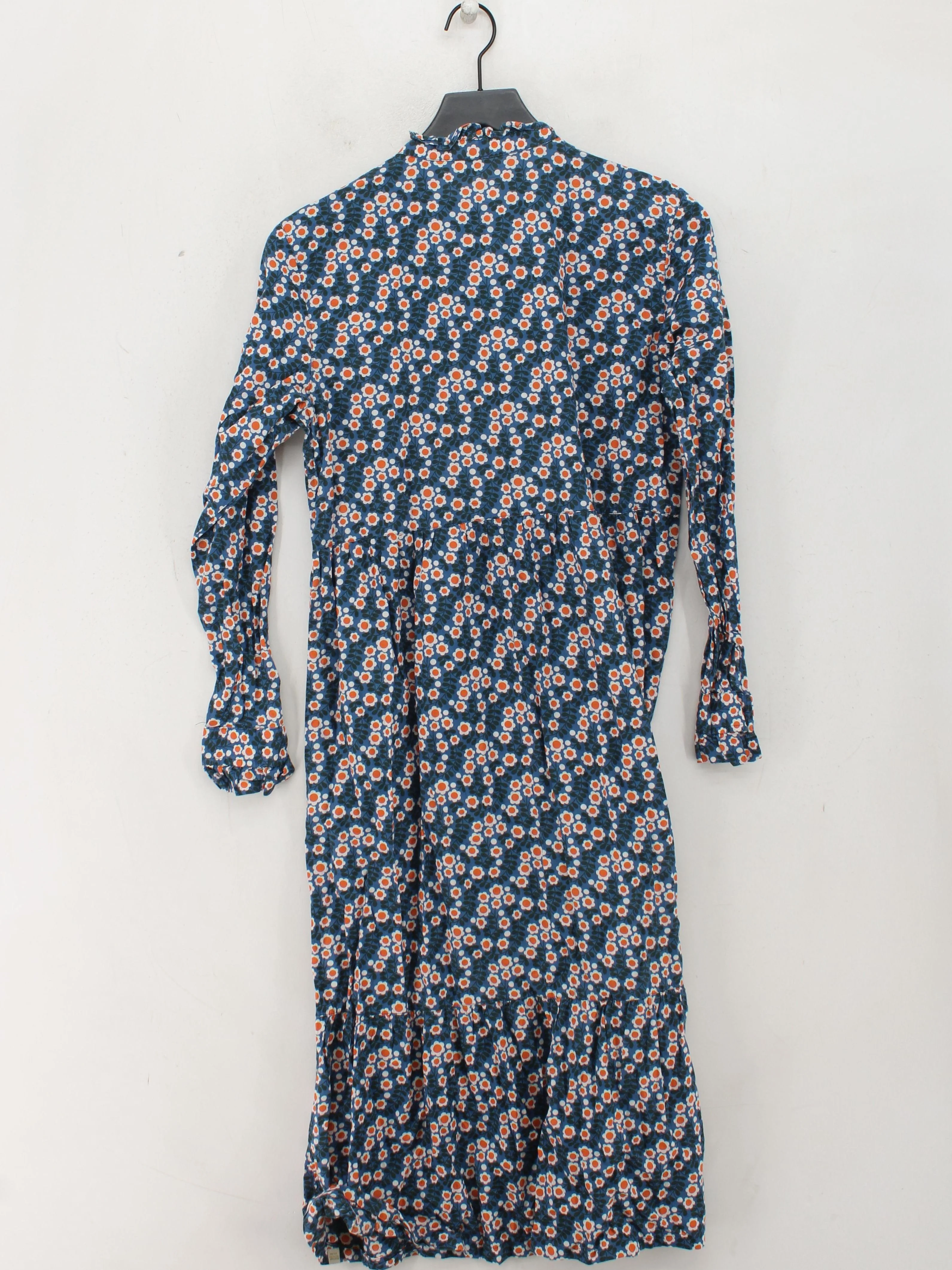 Orla Kiely Shirt Midi Dress UK10 in Blue - Image 2