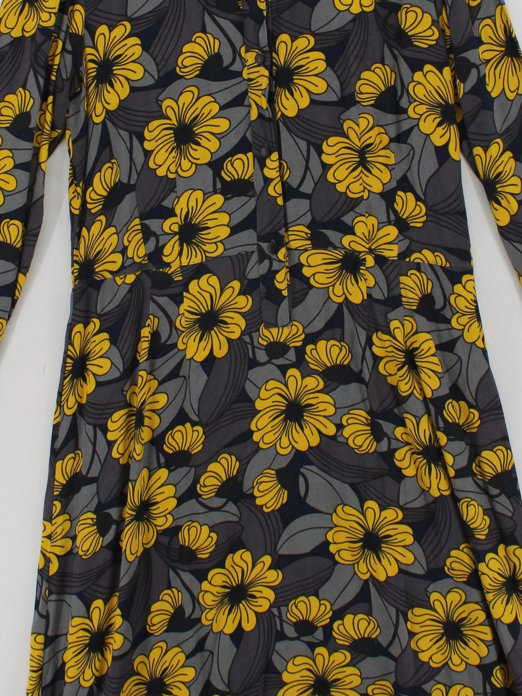 Orla Kiely Shirt Midi Dress UK12 in Multi - Image 3