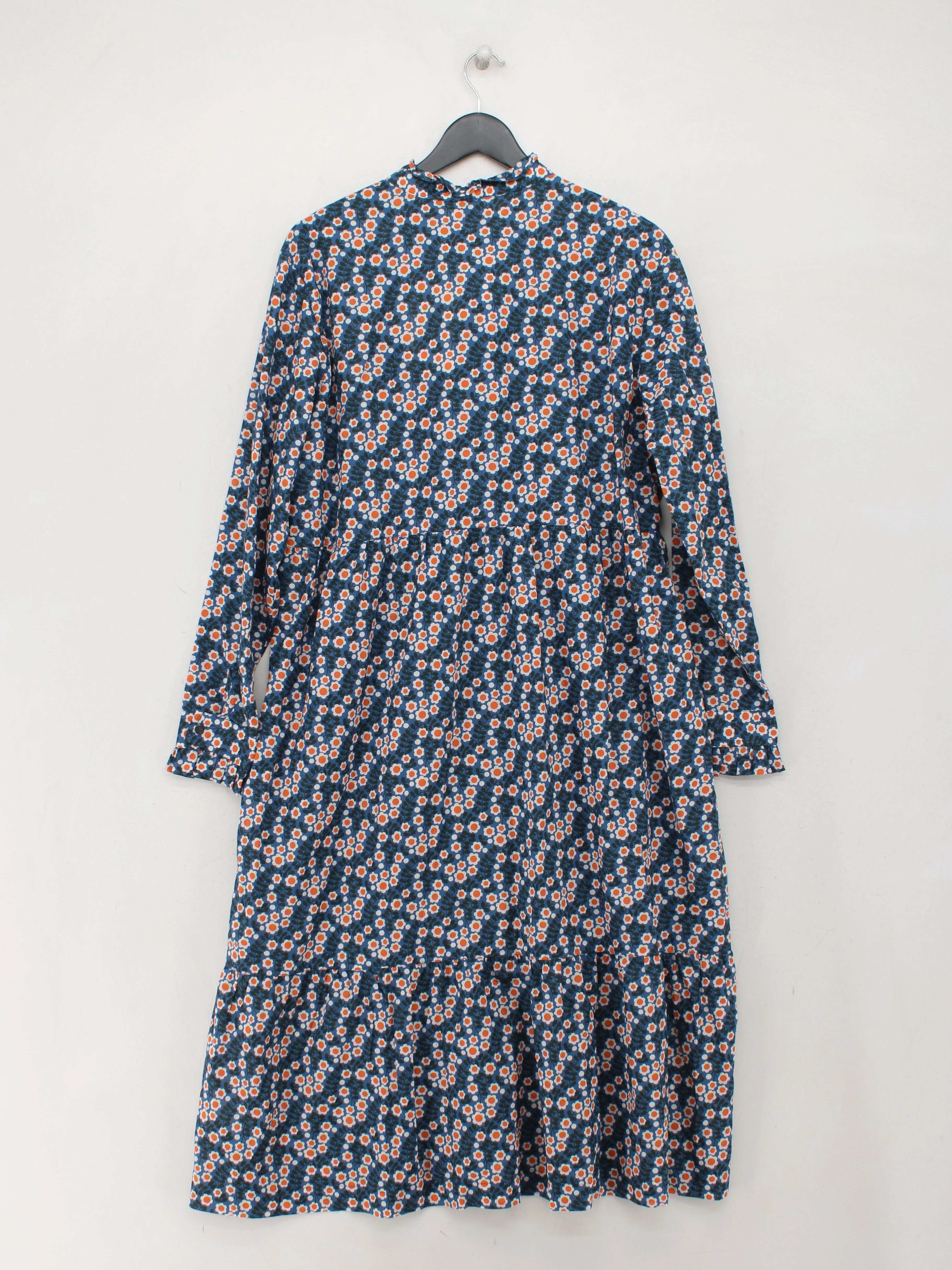 Orla Kiely Shirt Midi Dress UK20 in Blue - Image 2