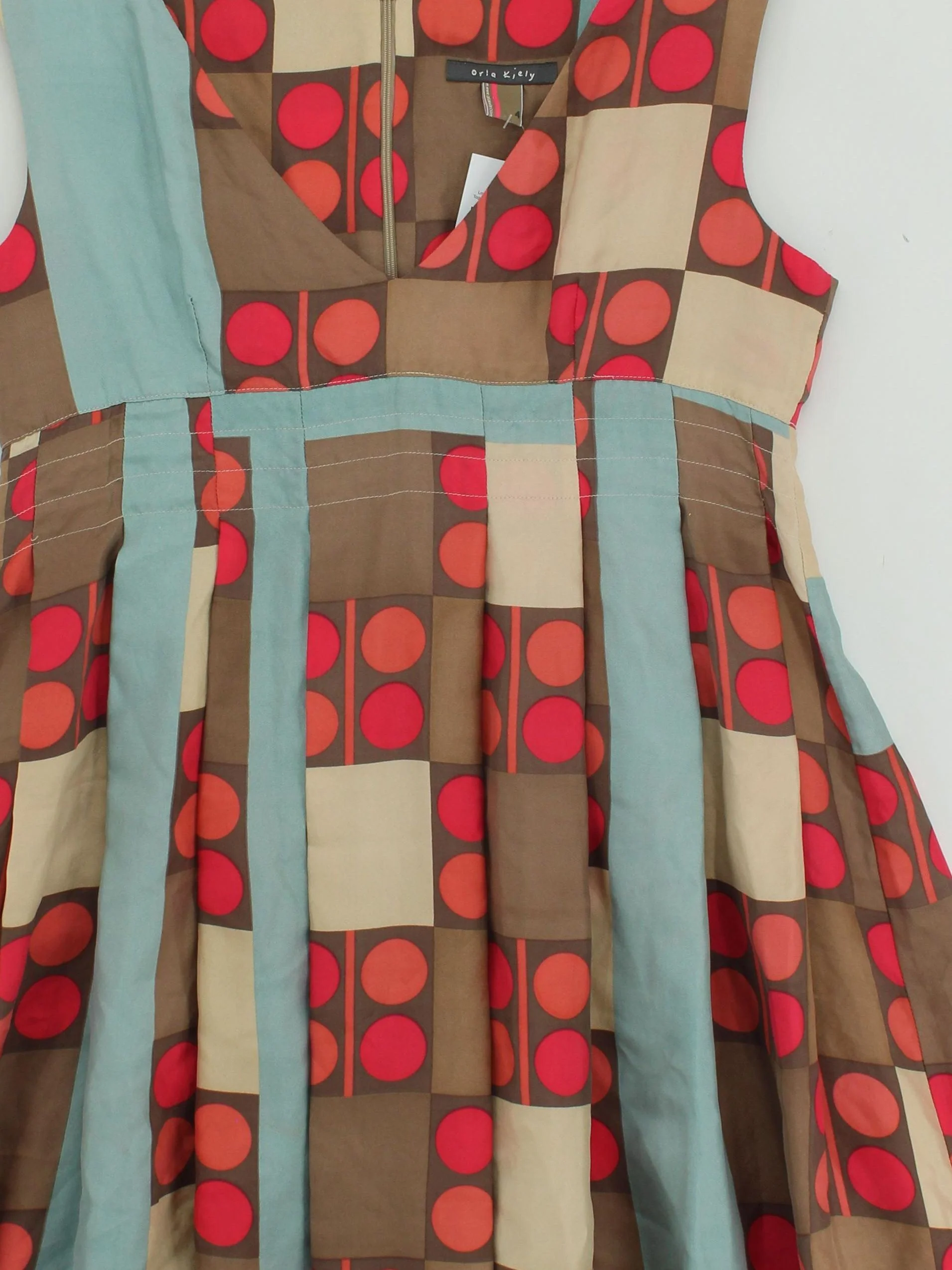 Orla Kiely Skater Mini Dress UK8 in Multi - Image 3