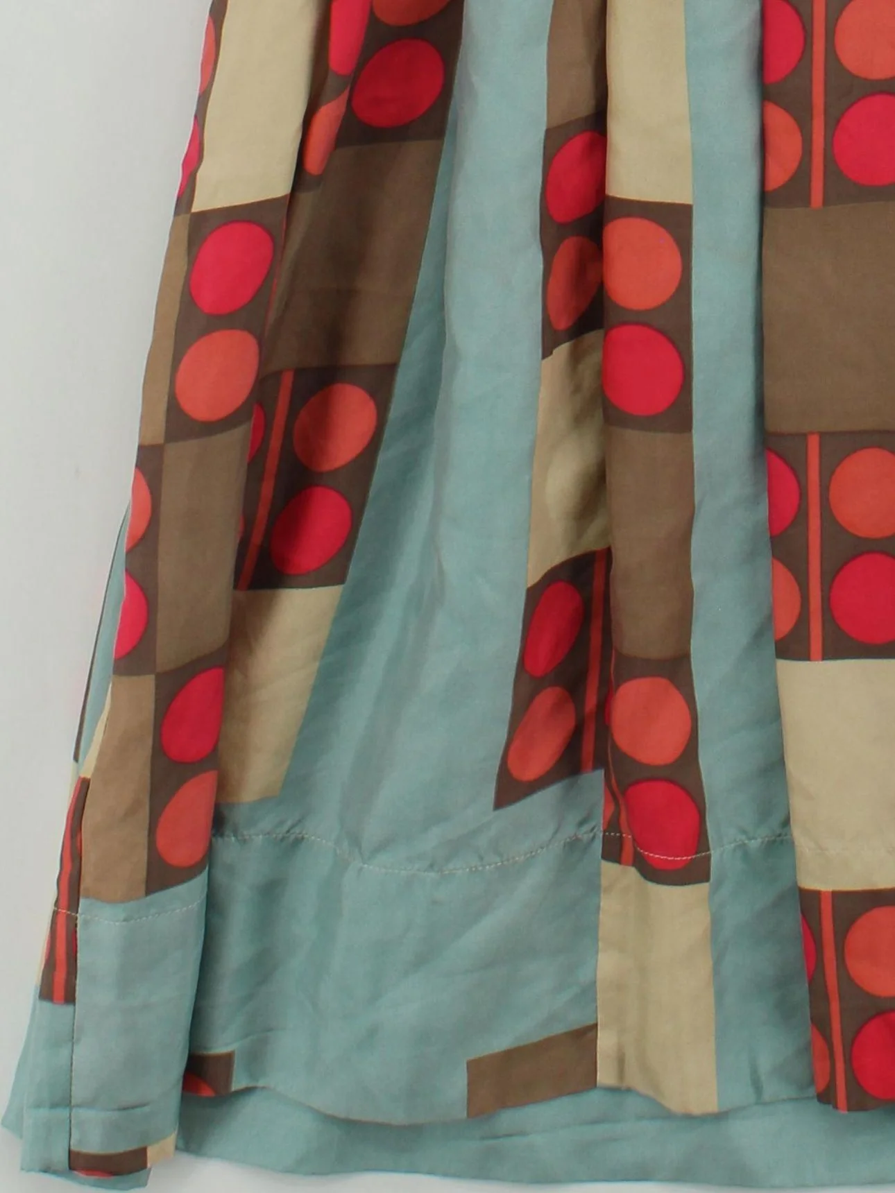 Orla Kiely Skater Mini Dress UK8 in Multi - Image 4