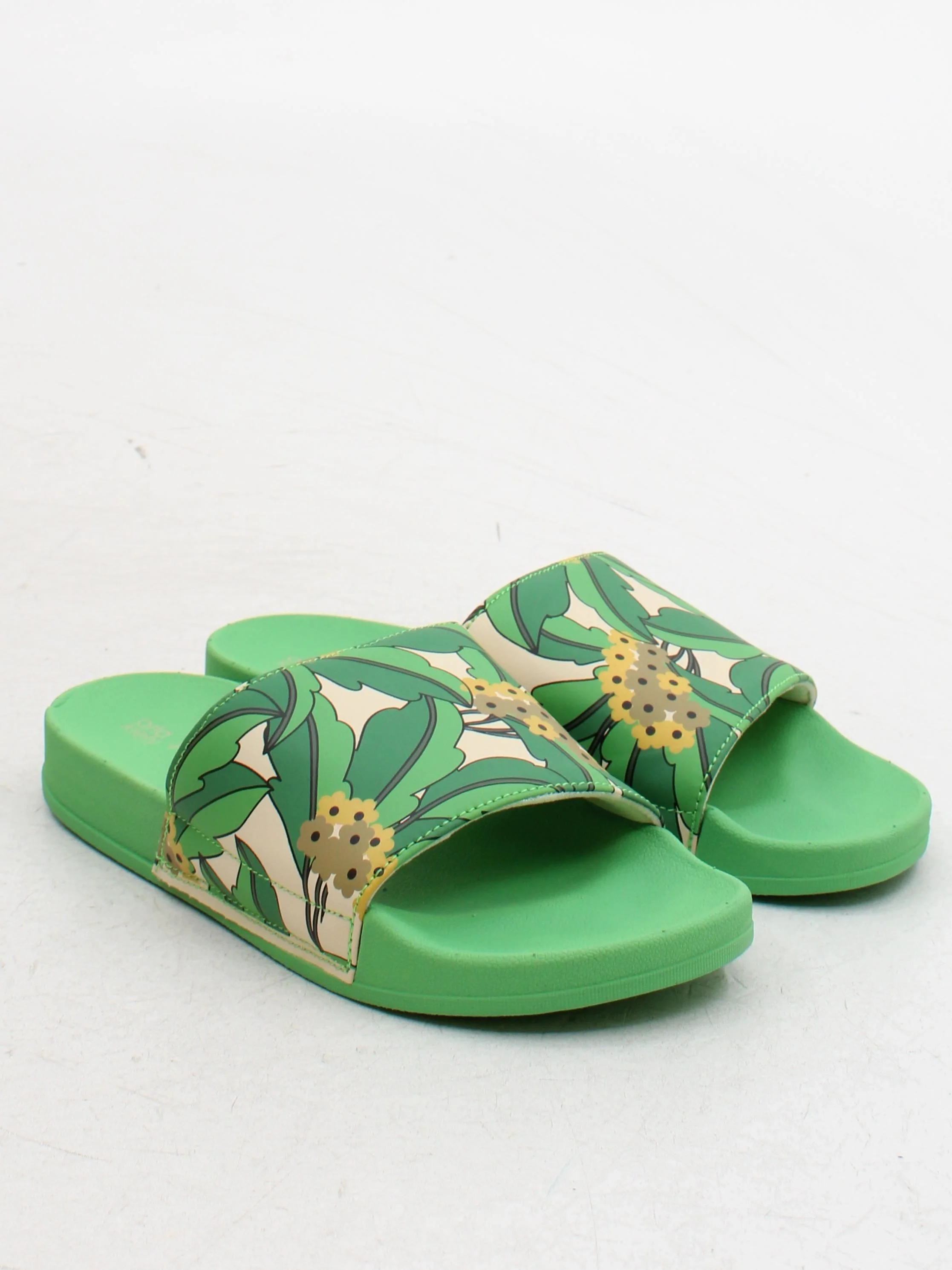 Orla Kiely Women's Sandals UK 6 Green Floral 100% Other Slider - Image 4