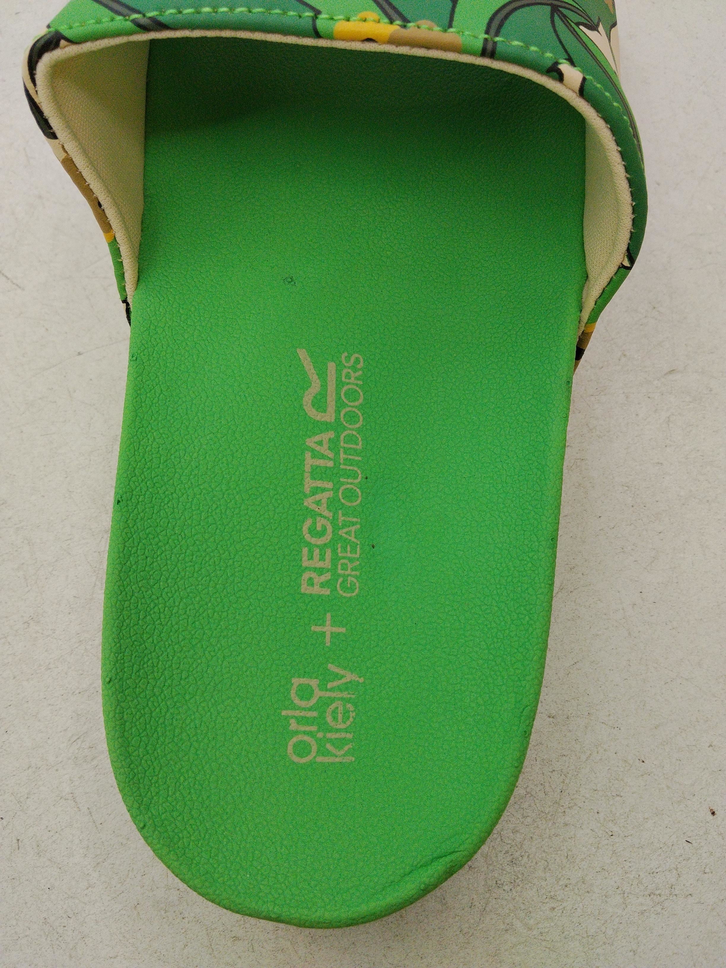 Orla Kiely Women's Sandals UK 6 Green Floral 100% Other Slider - Image 6