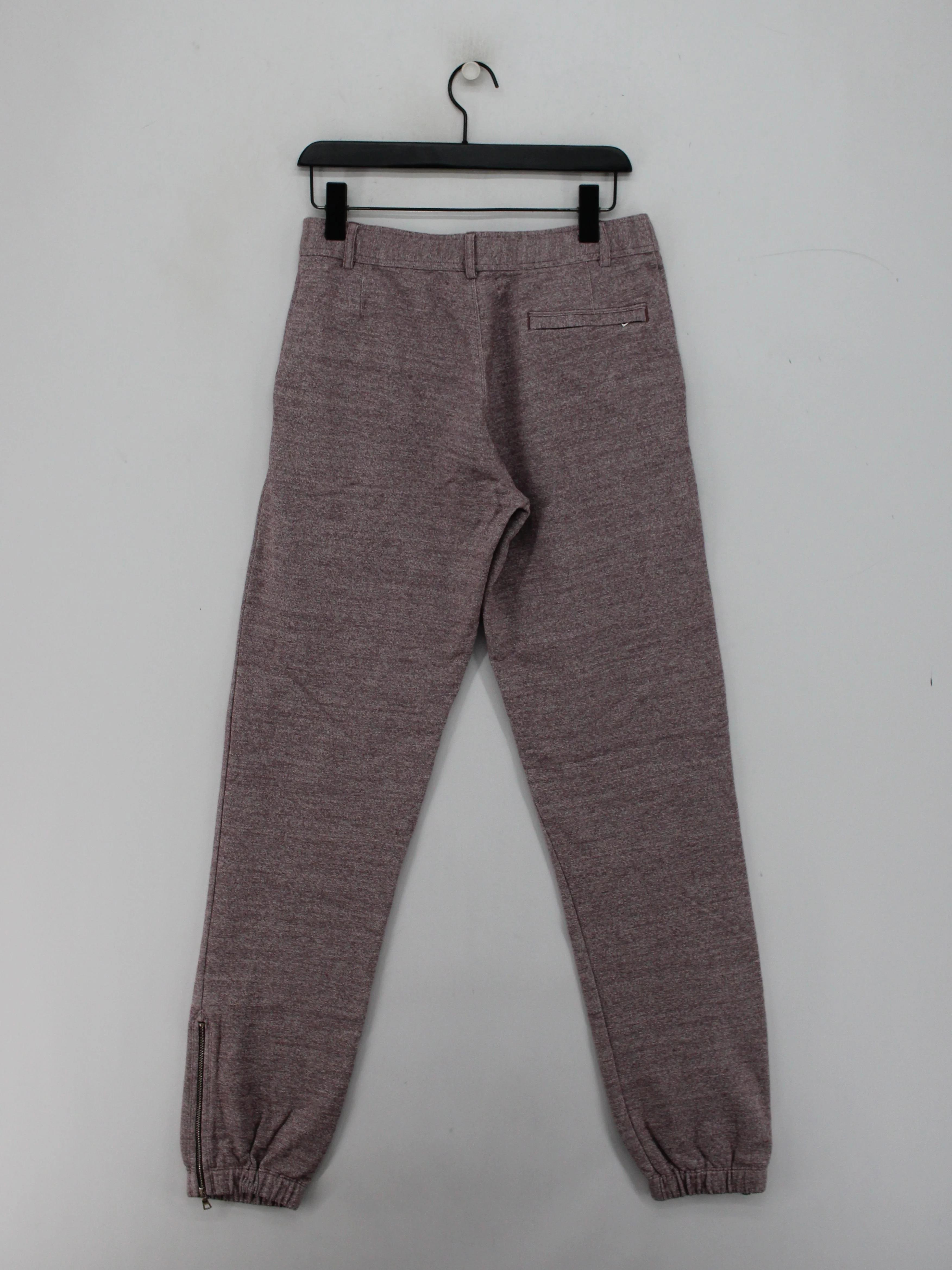 Orlebar Brown Men's Sports Bottoms S Red 100% Cotton Tapered Sweatpants - Image 2