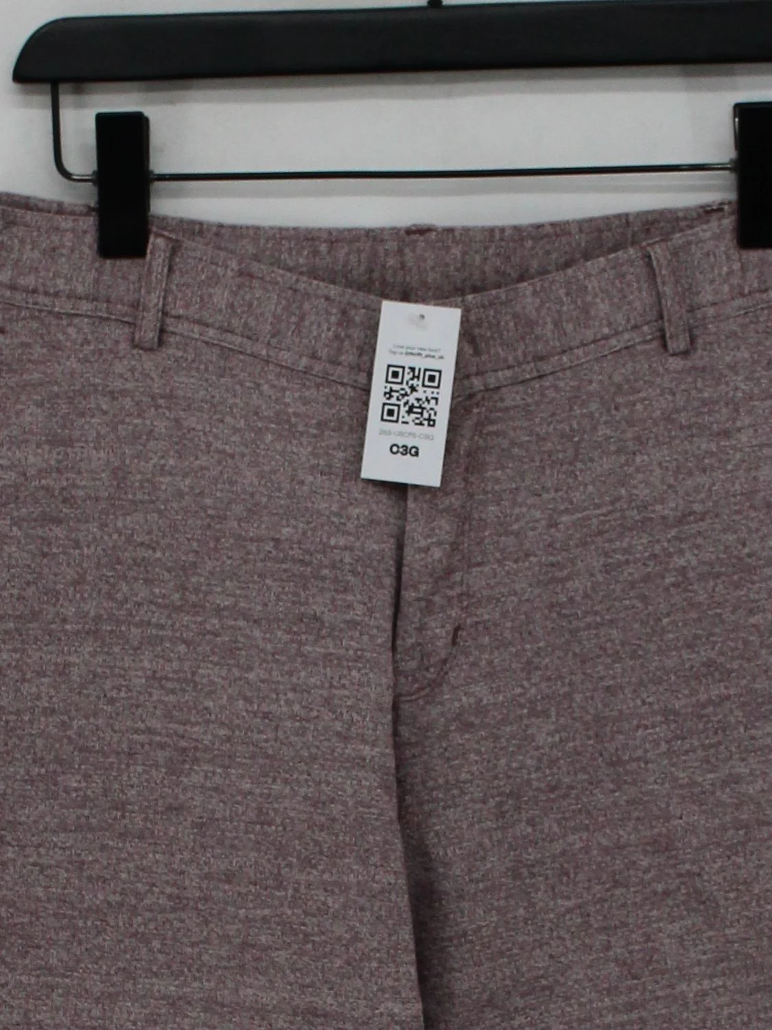 Orlebar Brown Men's Sports Bottoms S Red 100% Cotton Tapered Sweatpants - Image 3