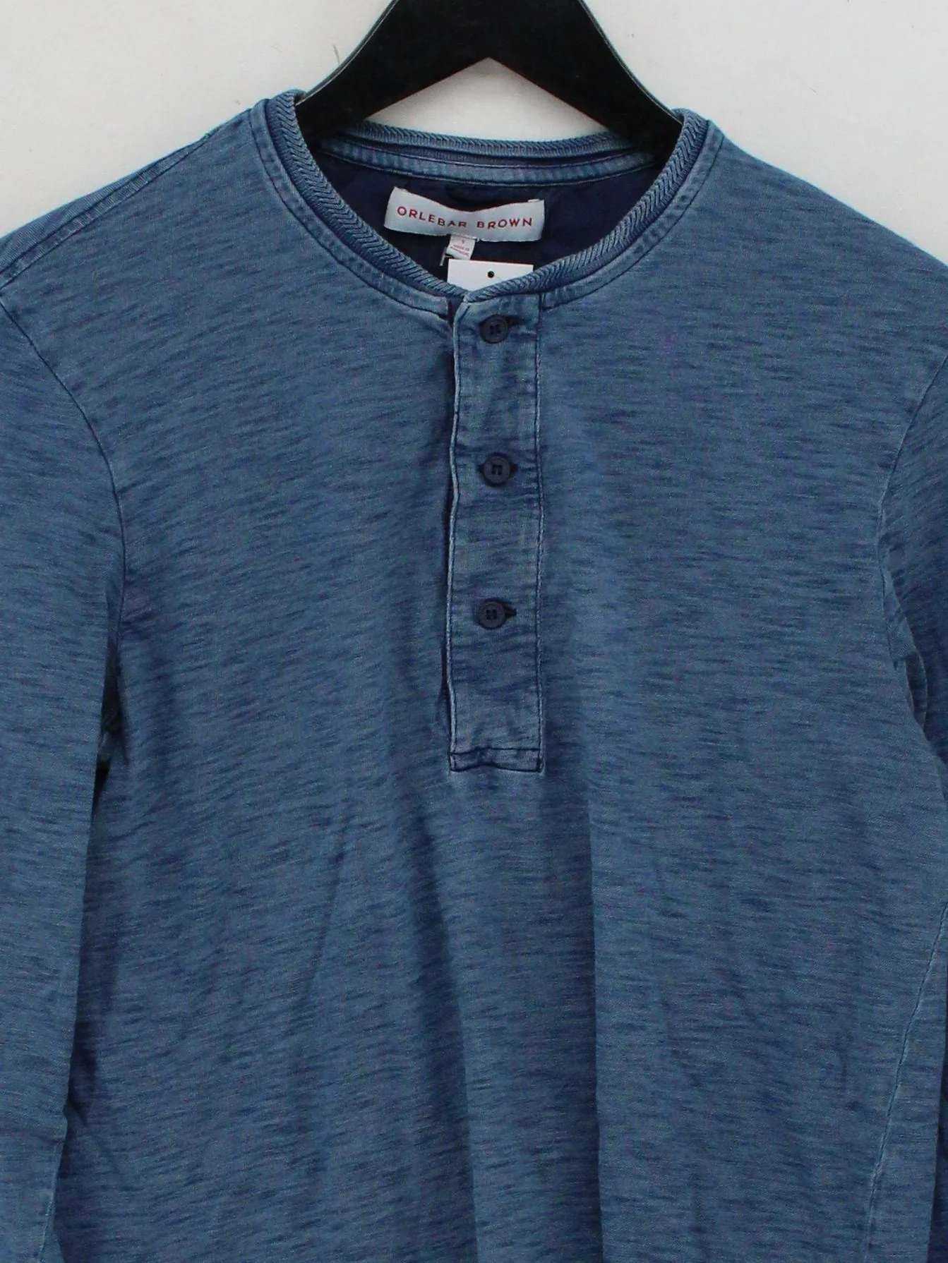 Orlebar Brown Men's T-Shirt S Blue 100% Cotton Basic - Image 3