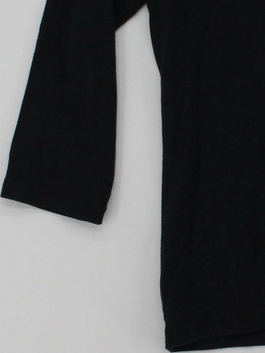 Orvis Women's Top M Black Cotton with Lyocell Modal, Spandex Basic - Image 4
