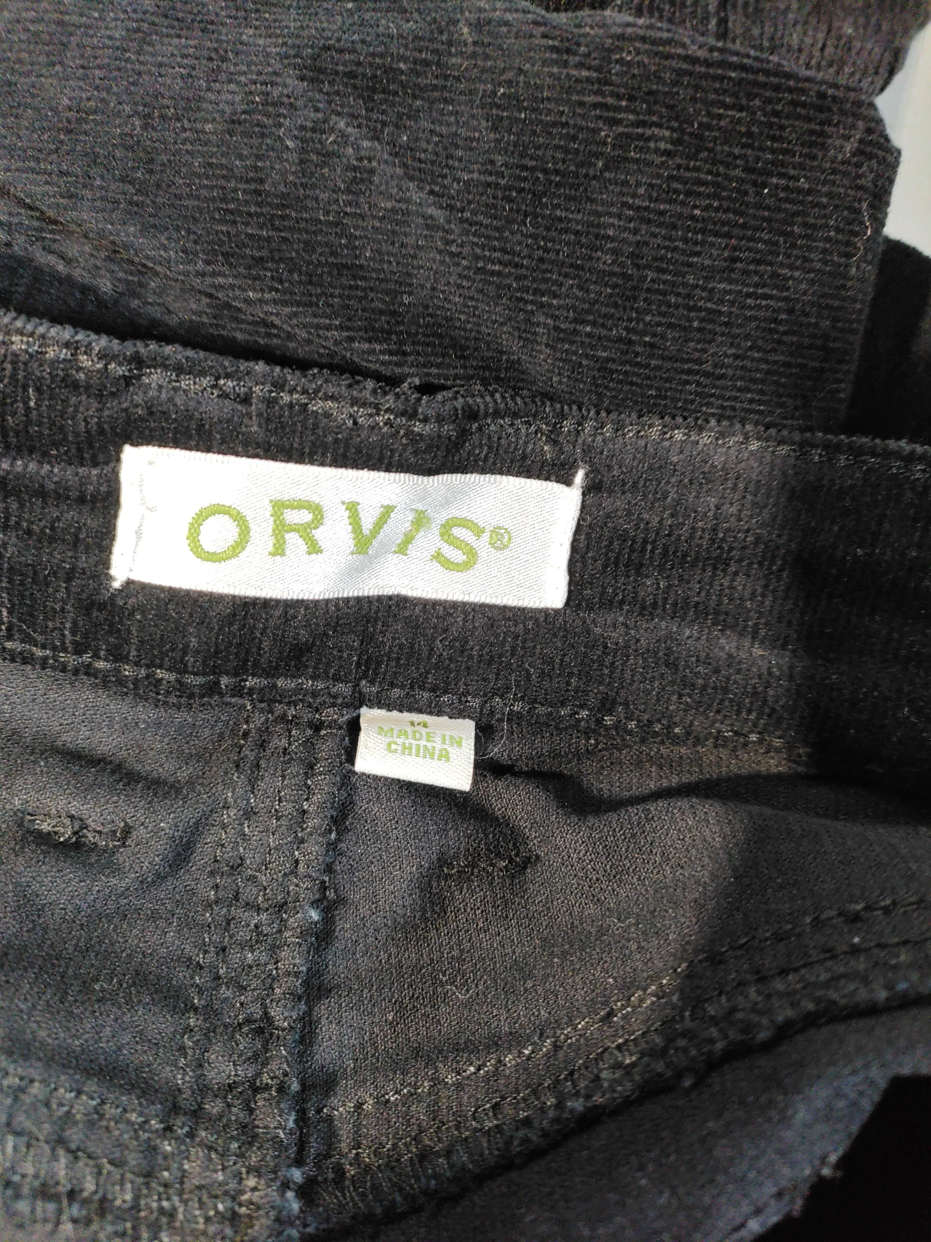 Orvis Women's Trousers UK 14 Black Cotton with Elastane Straight Chino - Image 5