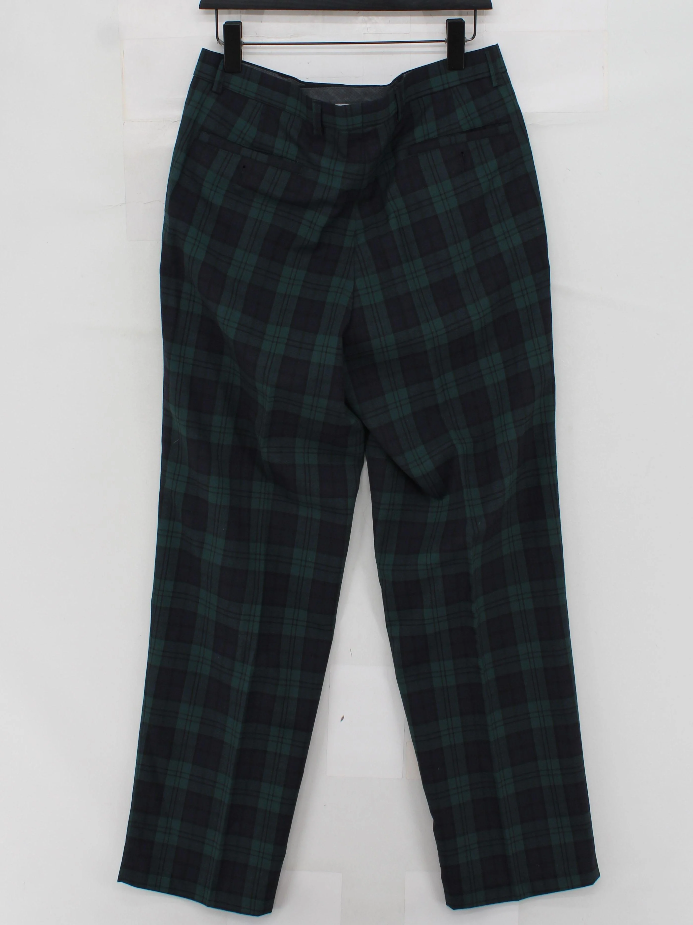 Oscar Jacobson Men's Trousers M Multi Polyester with Wool Capri - Image 2