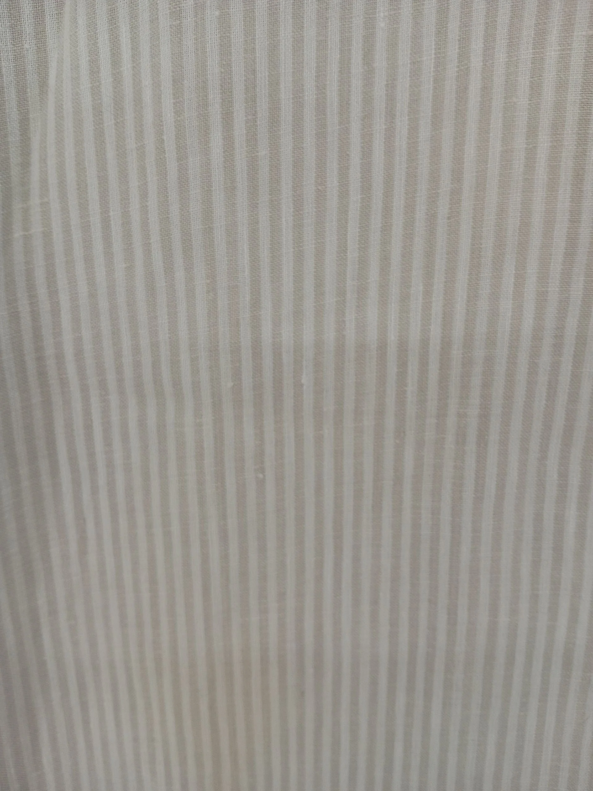 OSKA Women's Shirt UK 2 Cream Striped 100% Other 3/4 Sleeve Collared Basic - Image 5