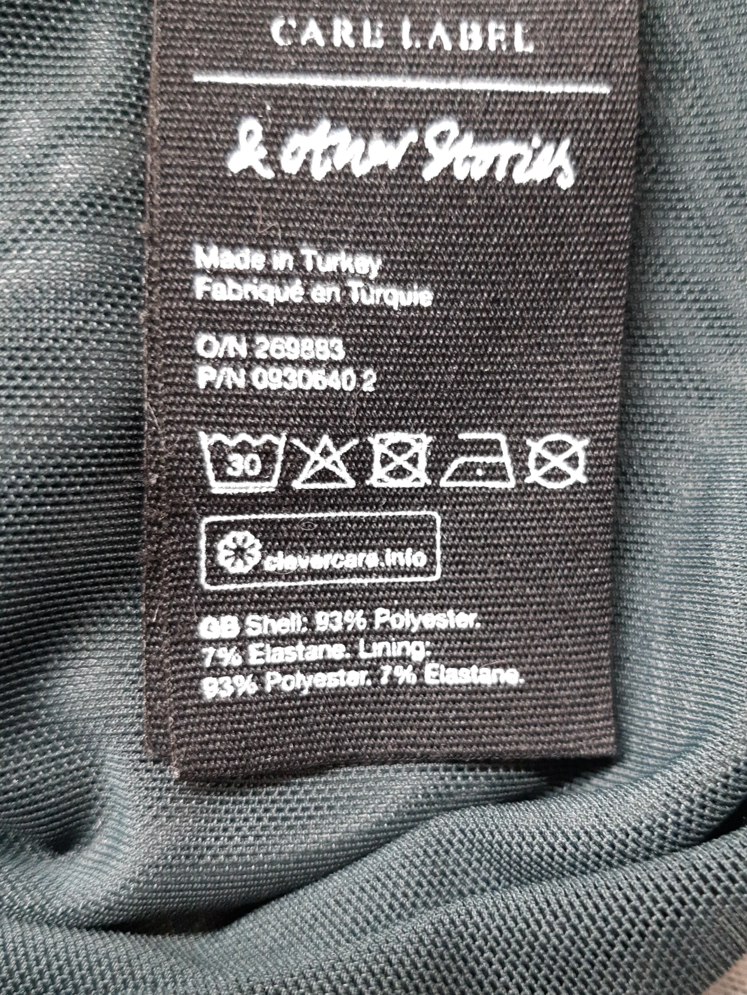 & Other Stories A-Line Midi Dress in Green - Image 6