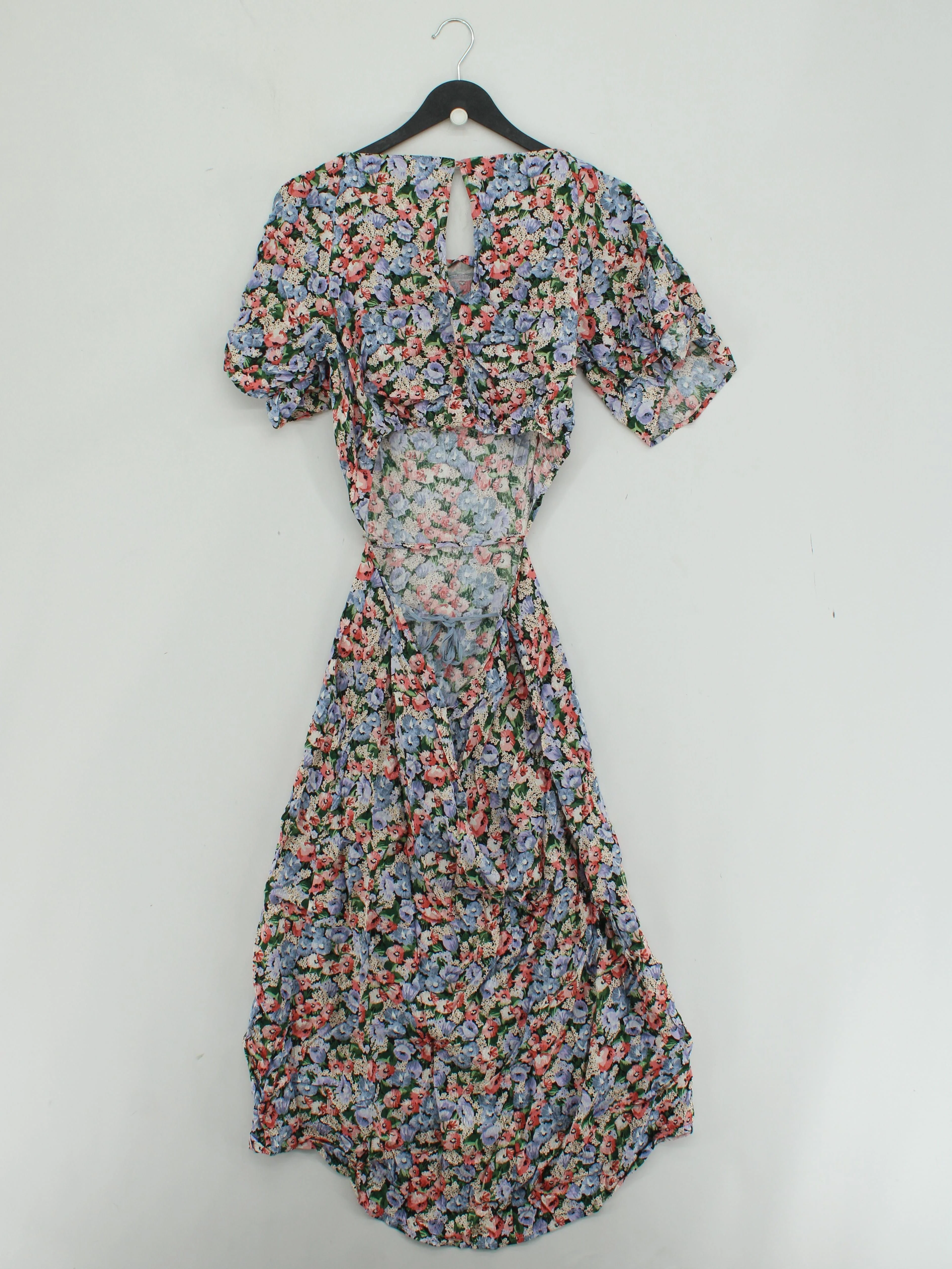 & Other Stories A-Line Midi Dress in Multi - Image 2