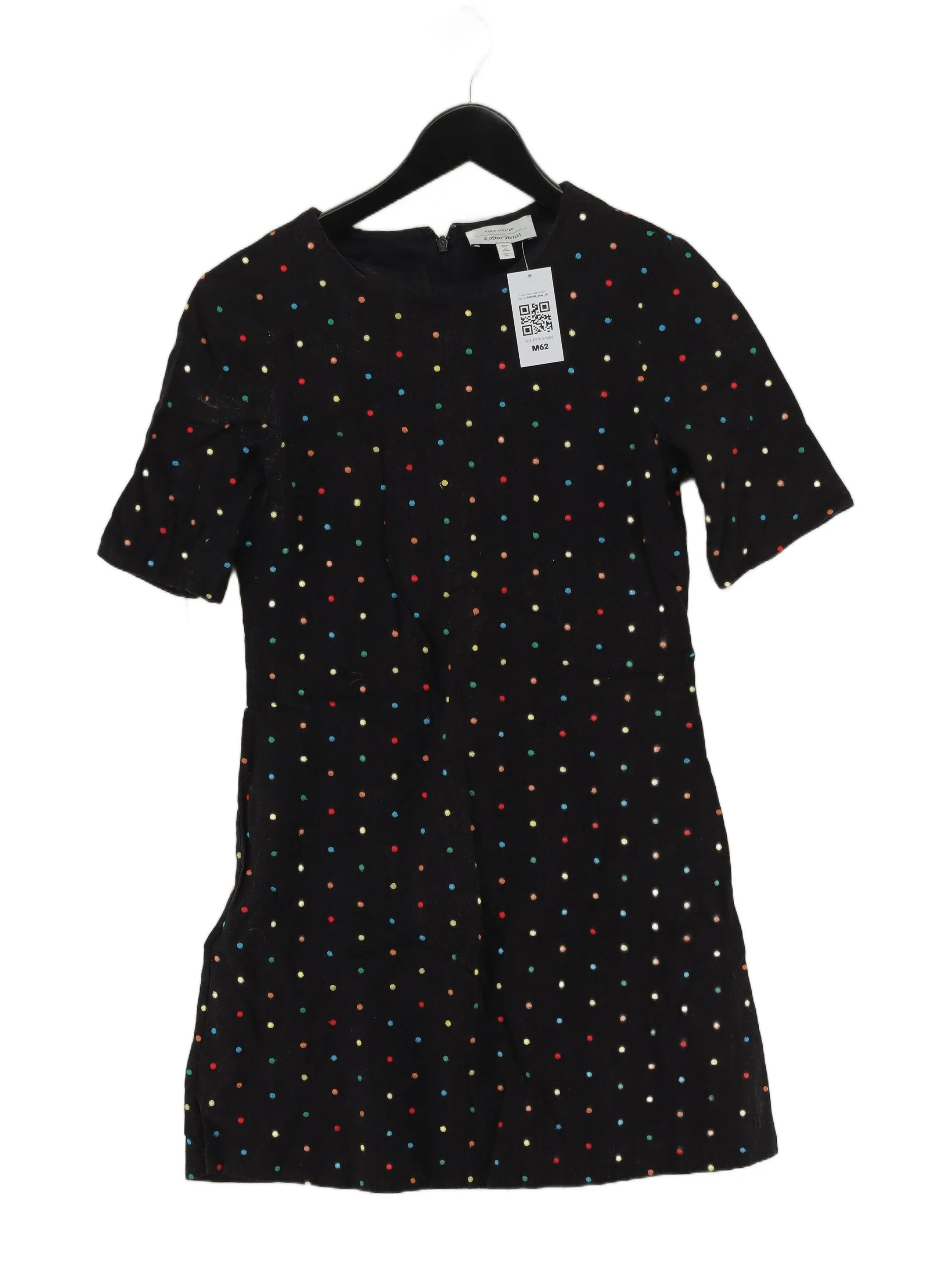 & Other Stories A-Line Mini Dress in Black