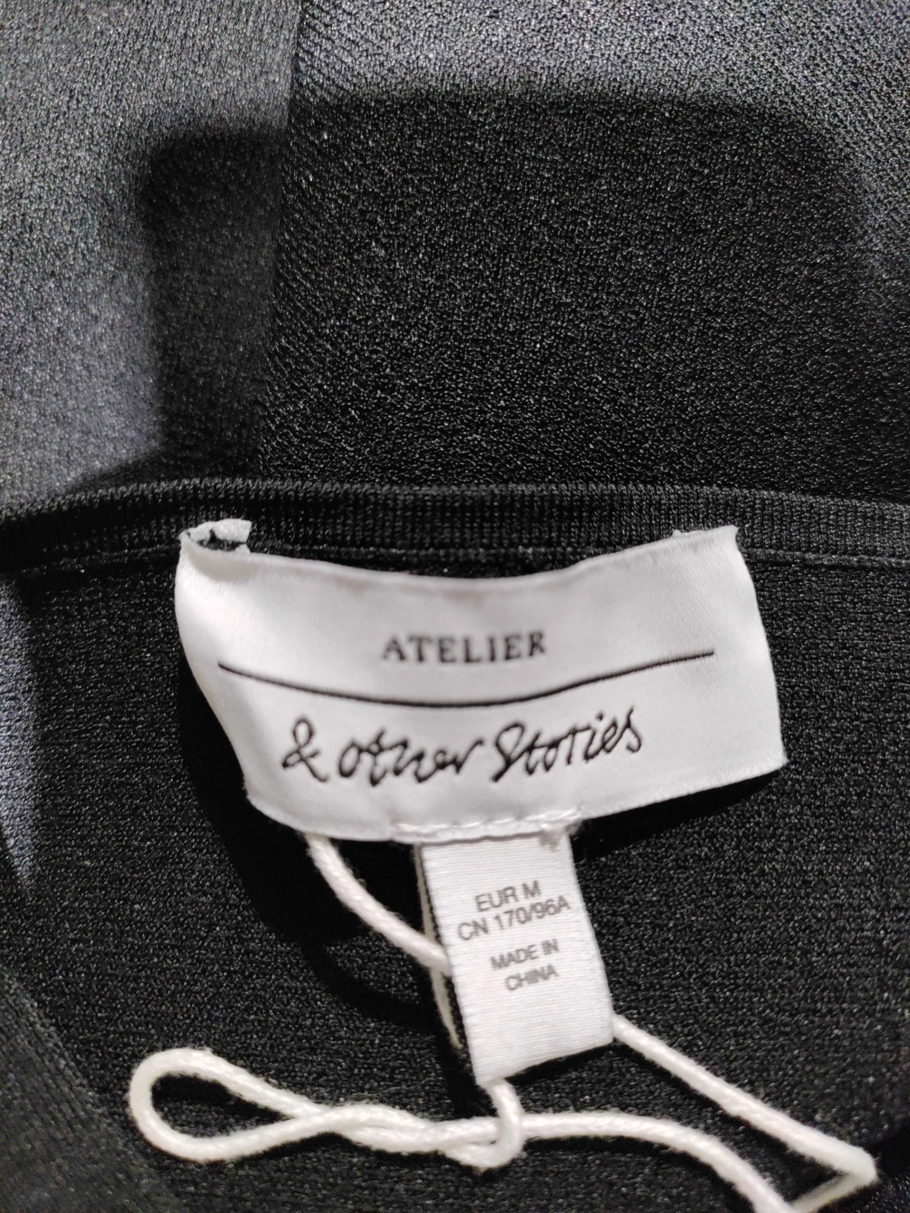 & Other Stories Bodycon Mini Dress M in Black - Image 5