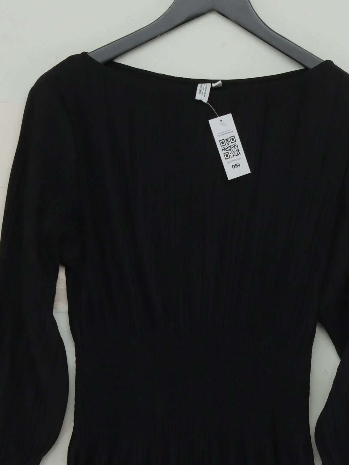 & Other Stories Jumper Midi Dress S in Black - Image 3