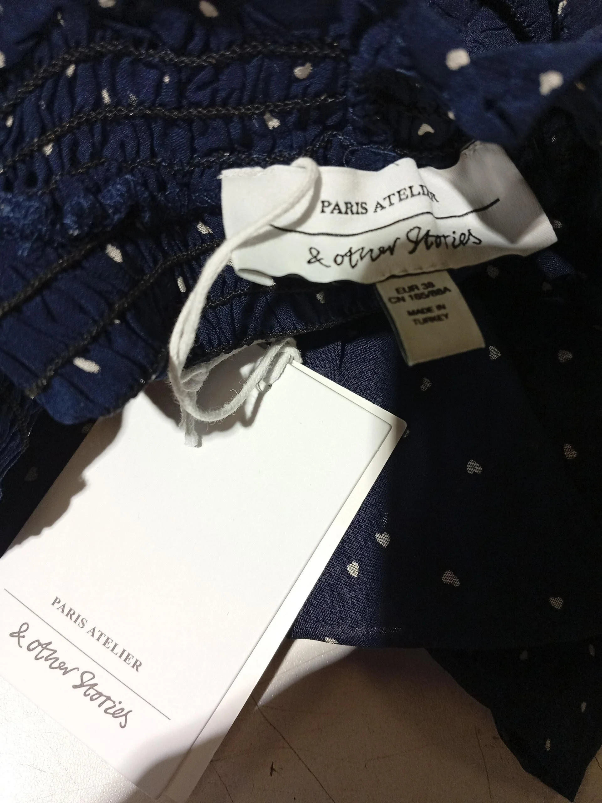 & Other Stories Jumper Mini Dress UK10 in Blue - Image 5