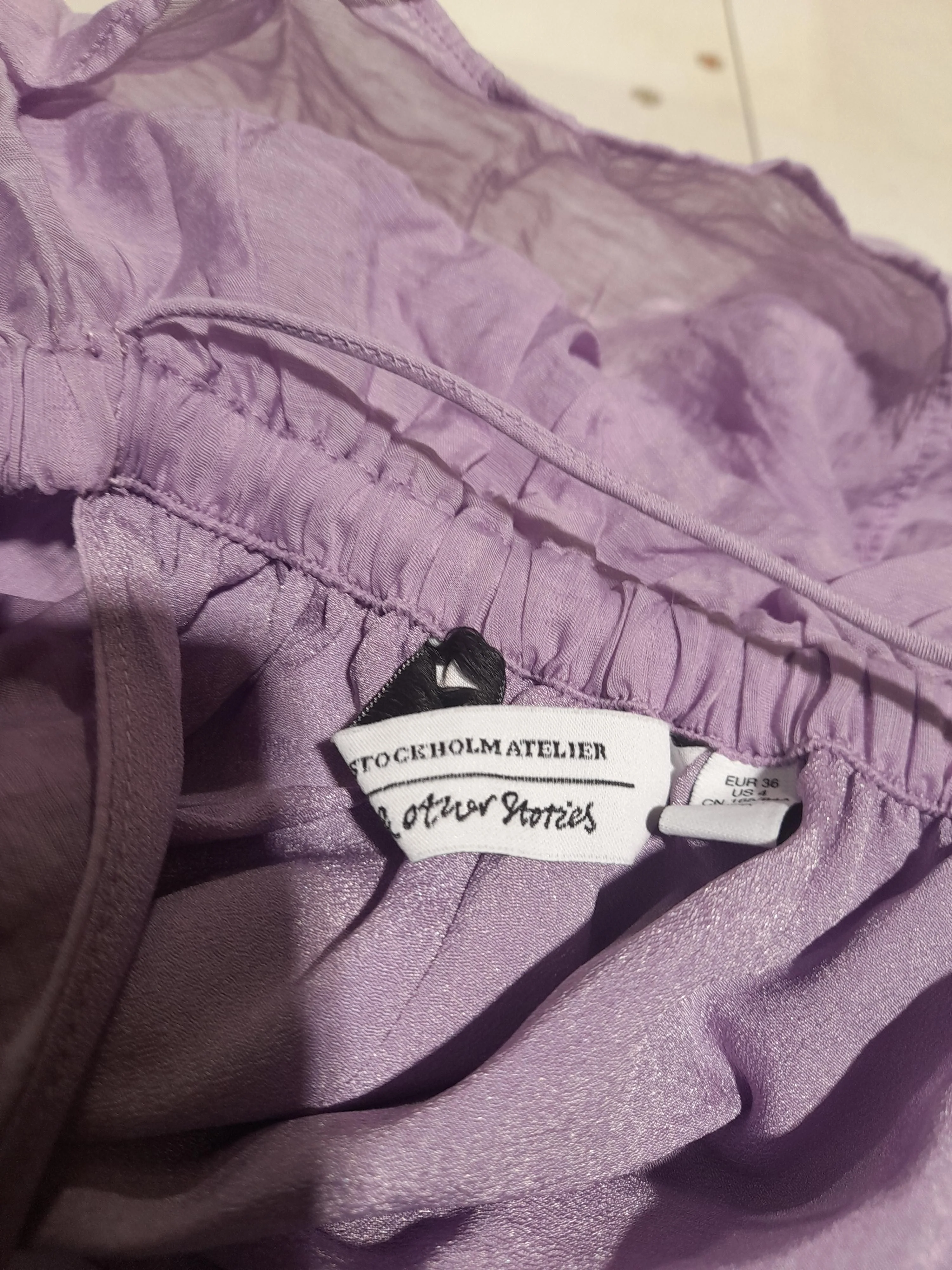 & Other Stories Maxi Dress in Purple - Image 5