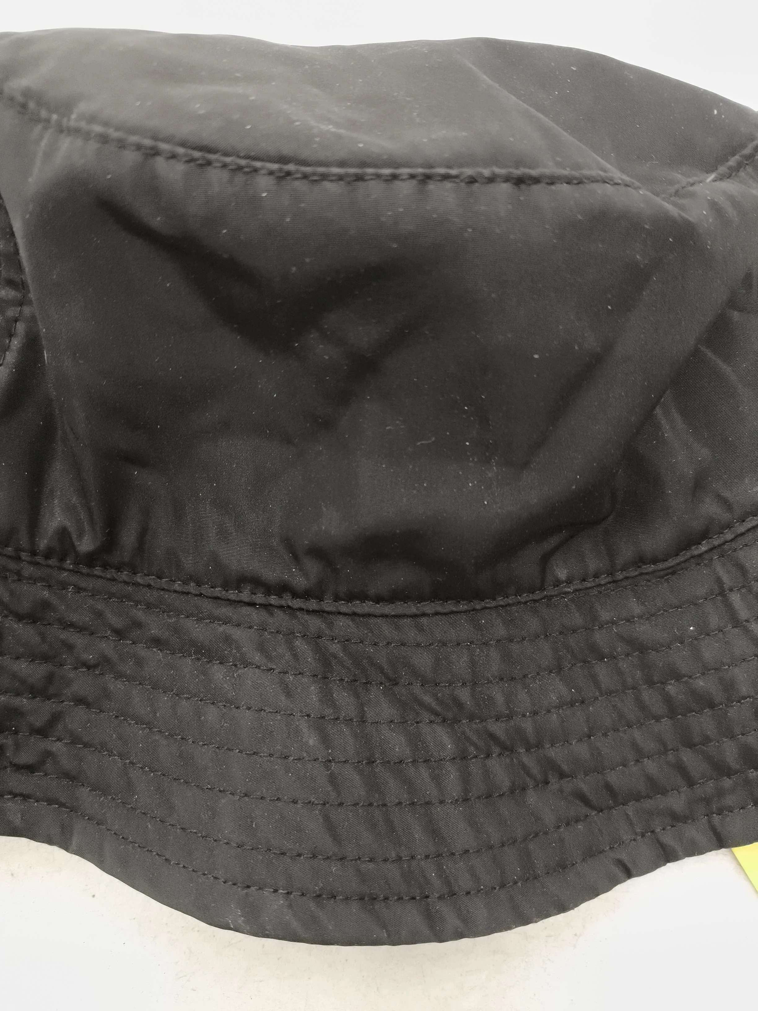 & Other Stories Men's Hat M Black Polyester with Cotton Bucket Hat - Image 3