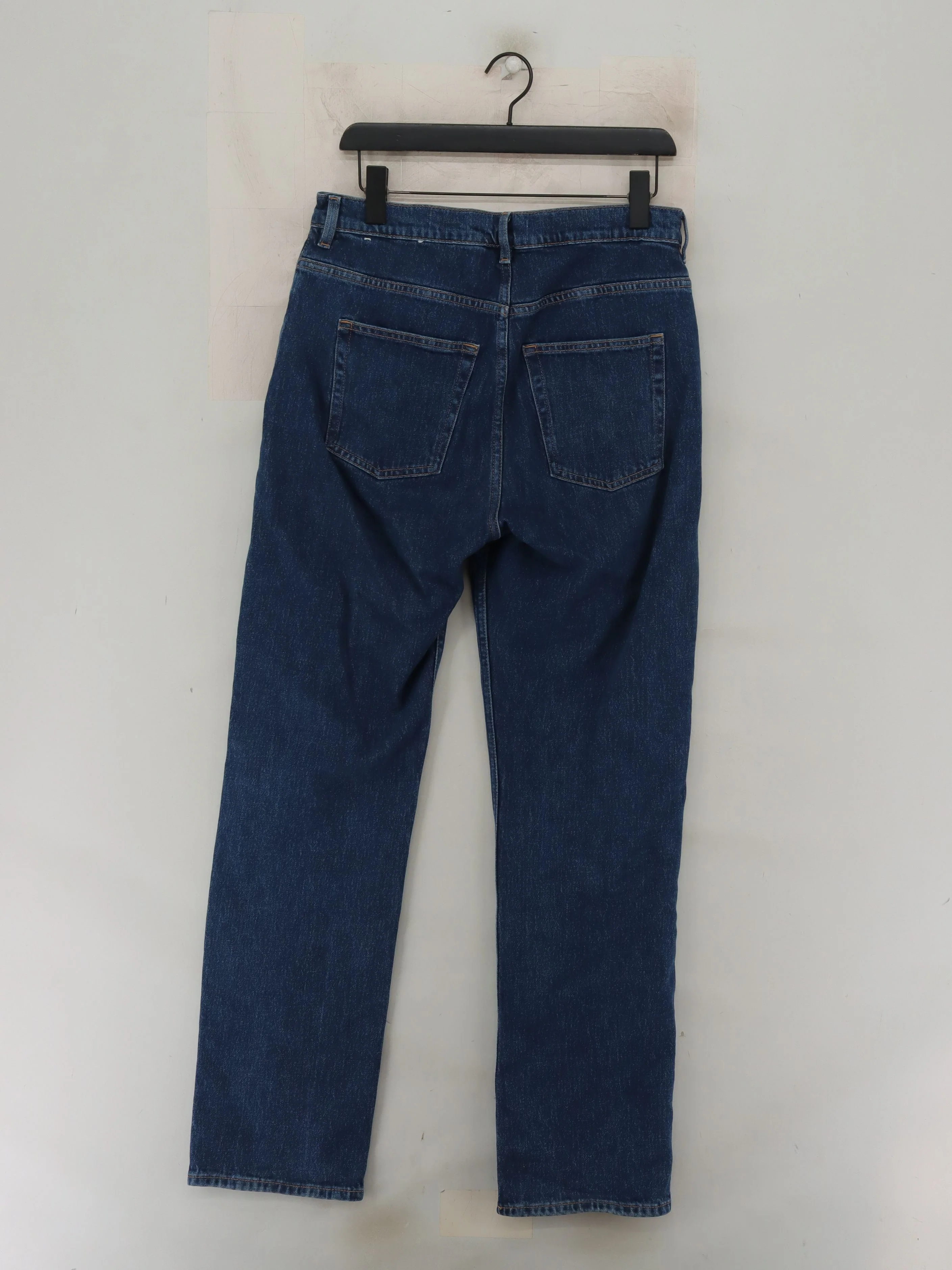 & Other Stories Men's Jeans W 31 in Blue Cotton with Elastane Straight - Image 2