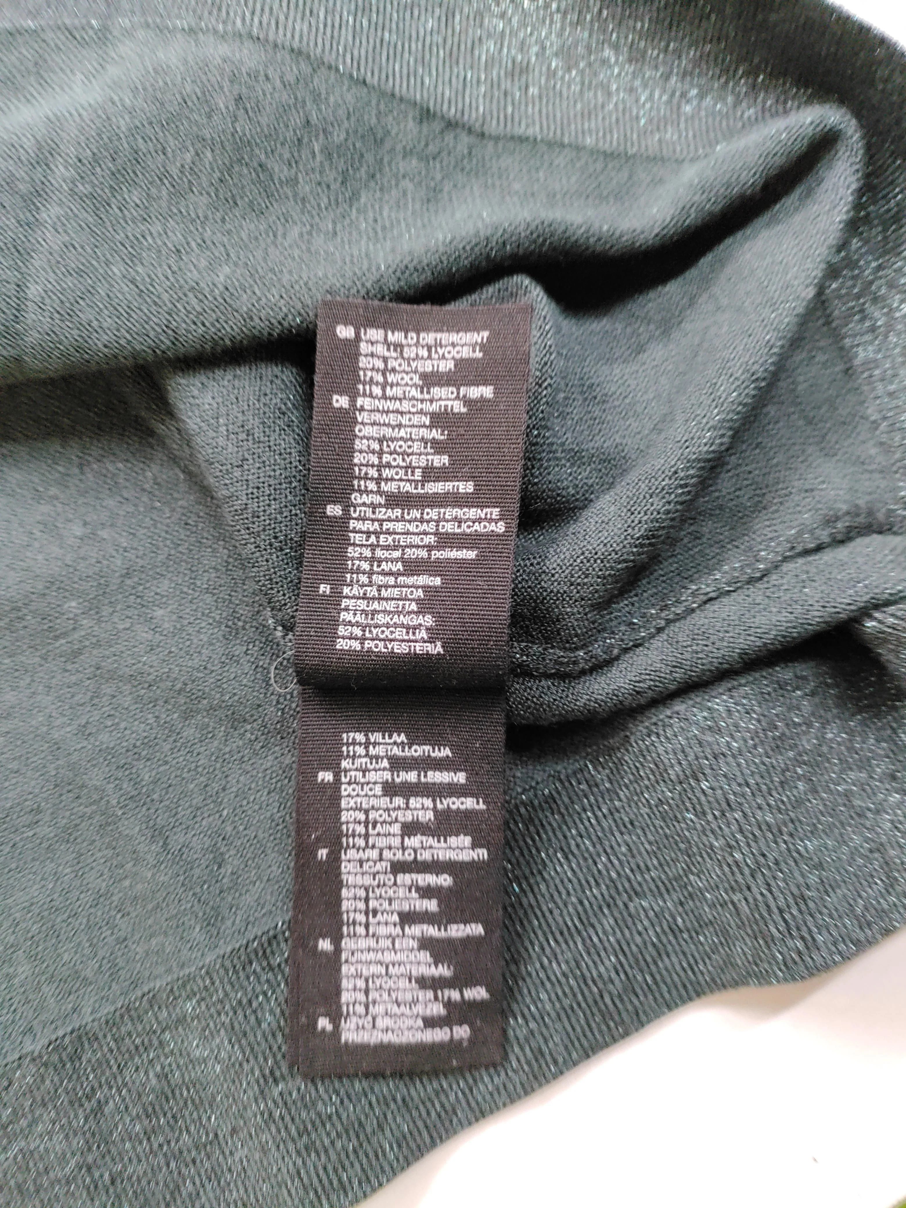 & Other Stories Men's Jumper M Green Lyocell Modal with Wool, Polyester Pullover - Image 6